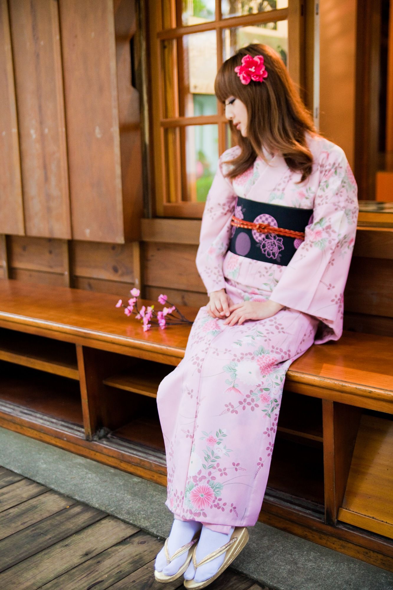 果子、小品、兔兔(品果兔)《宜蘭和服遊拍》