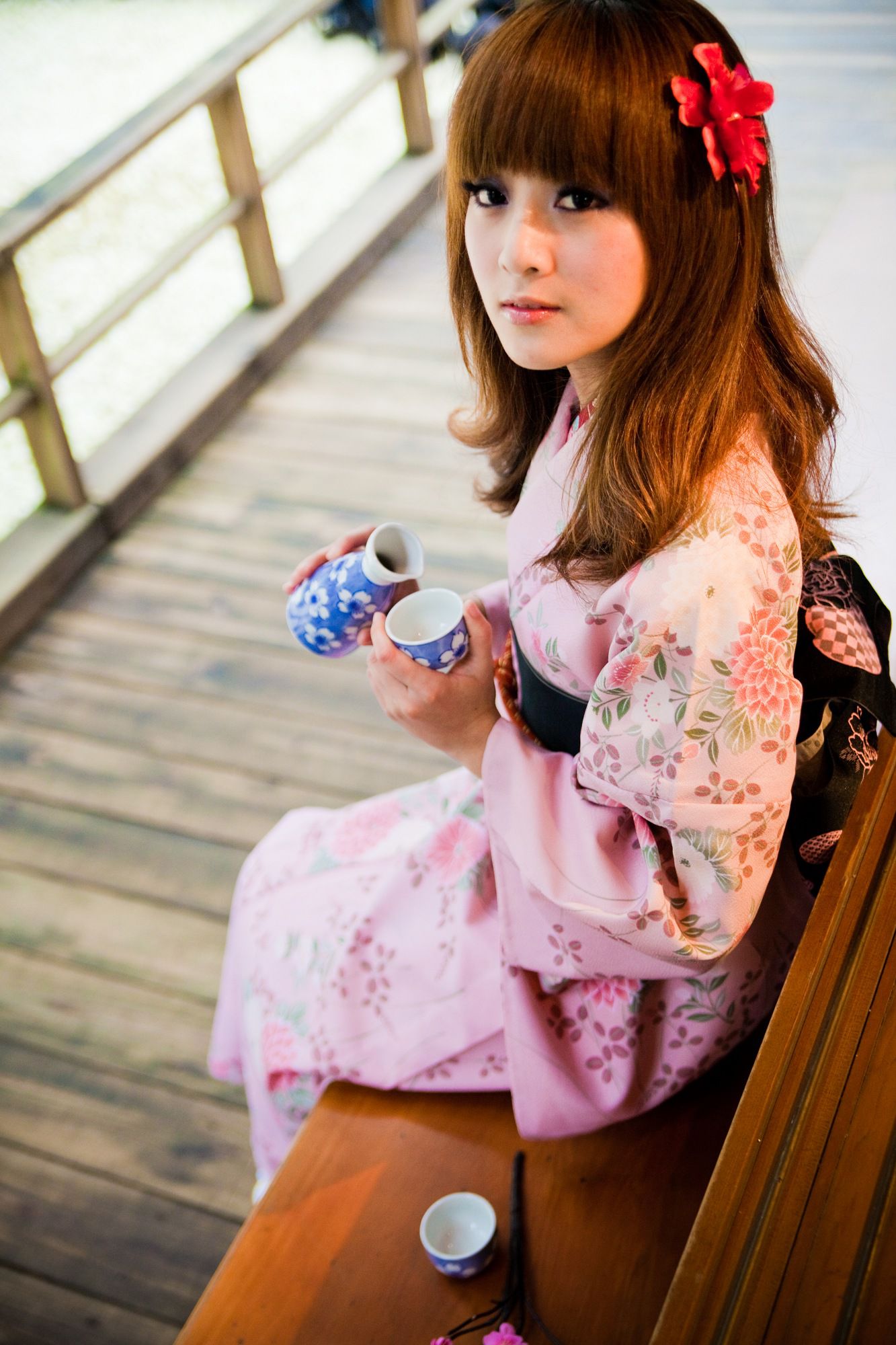 果子、小品、兔兔(品果兔)《宜蘭和服遊拍》