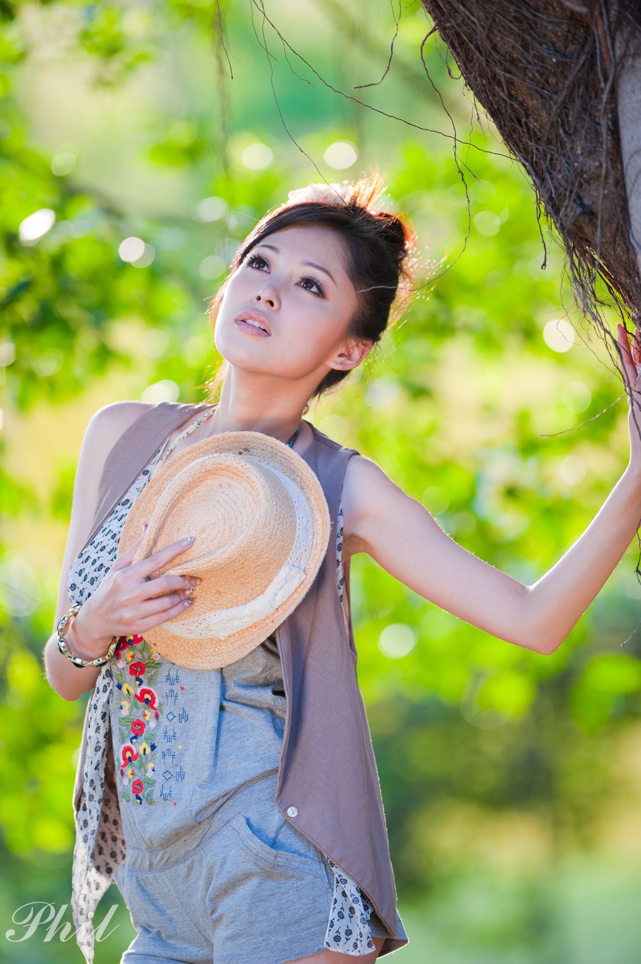 台湾女神Avy杜可薇《吊带短裤系列》小清新唯美外拍