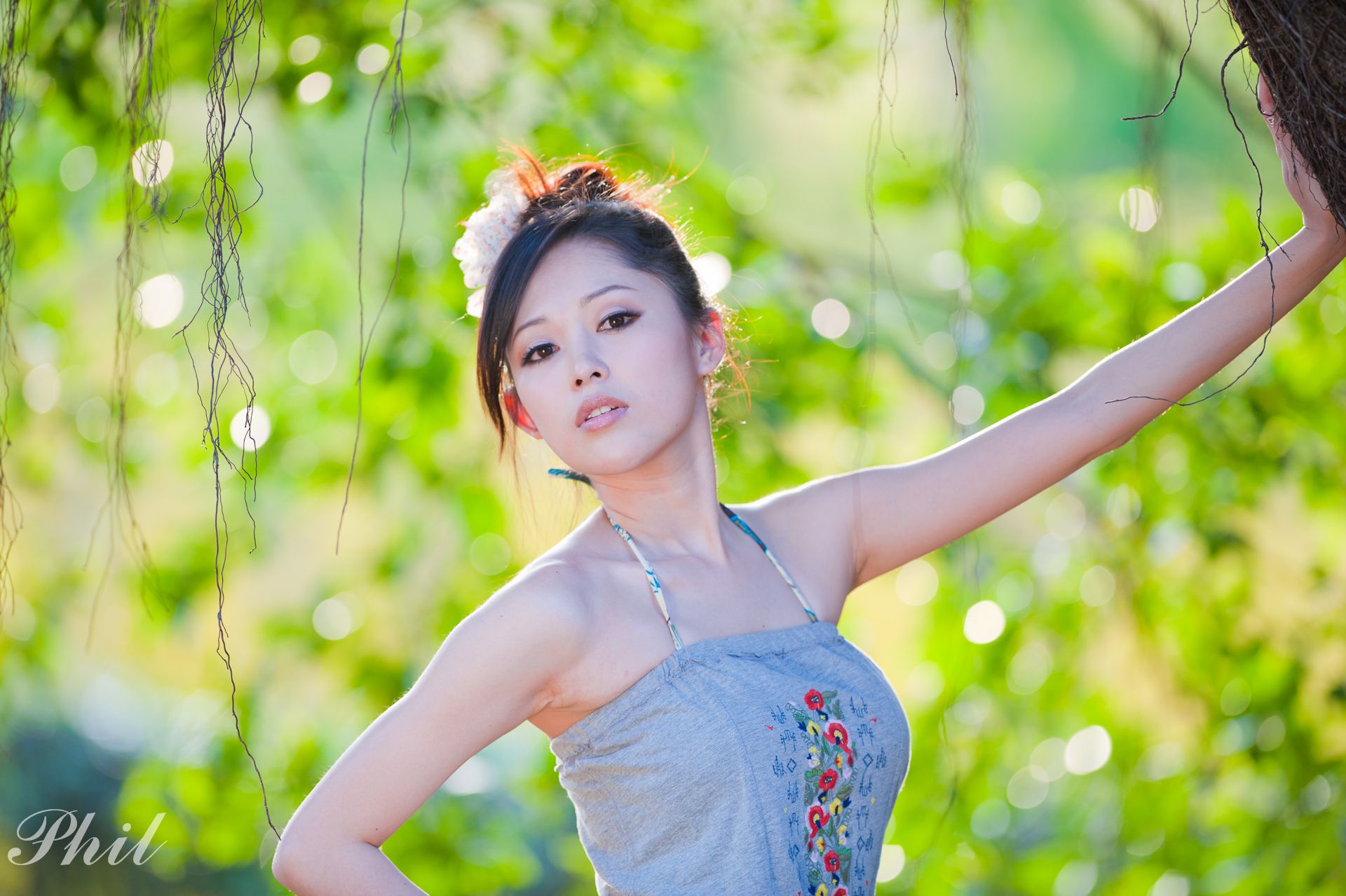 台湾女神Avy杜可薇《吊带短裤系列》小清新唯美外拍