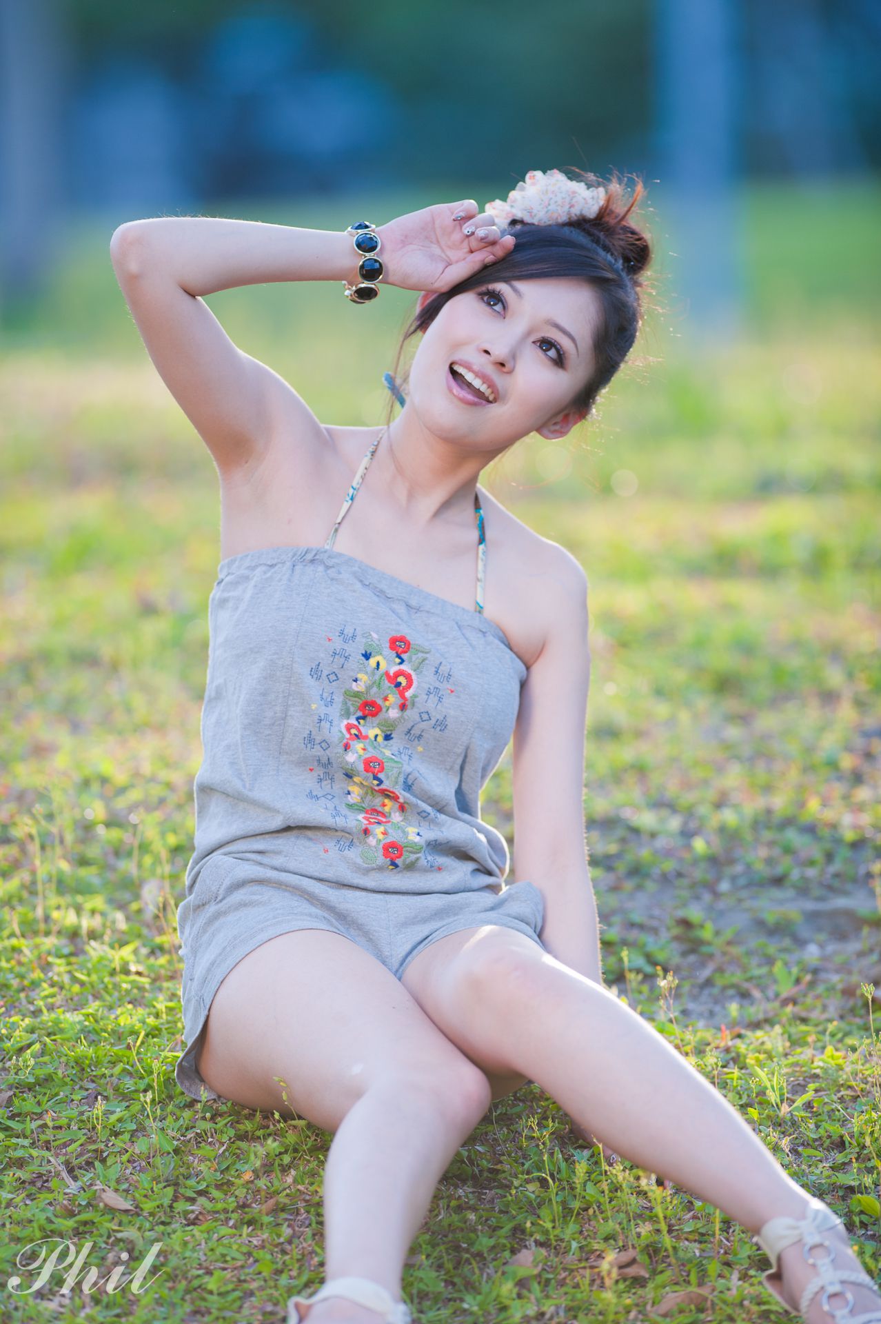 台湾女神Avy杜可薇《吊带短裤系列》小清新唯美外拍