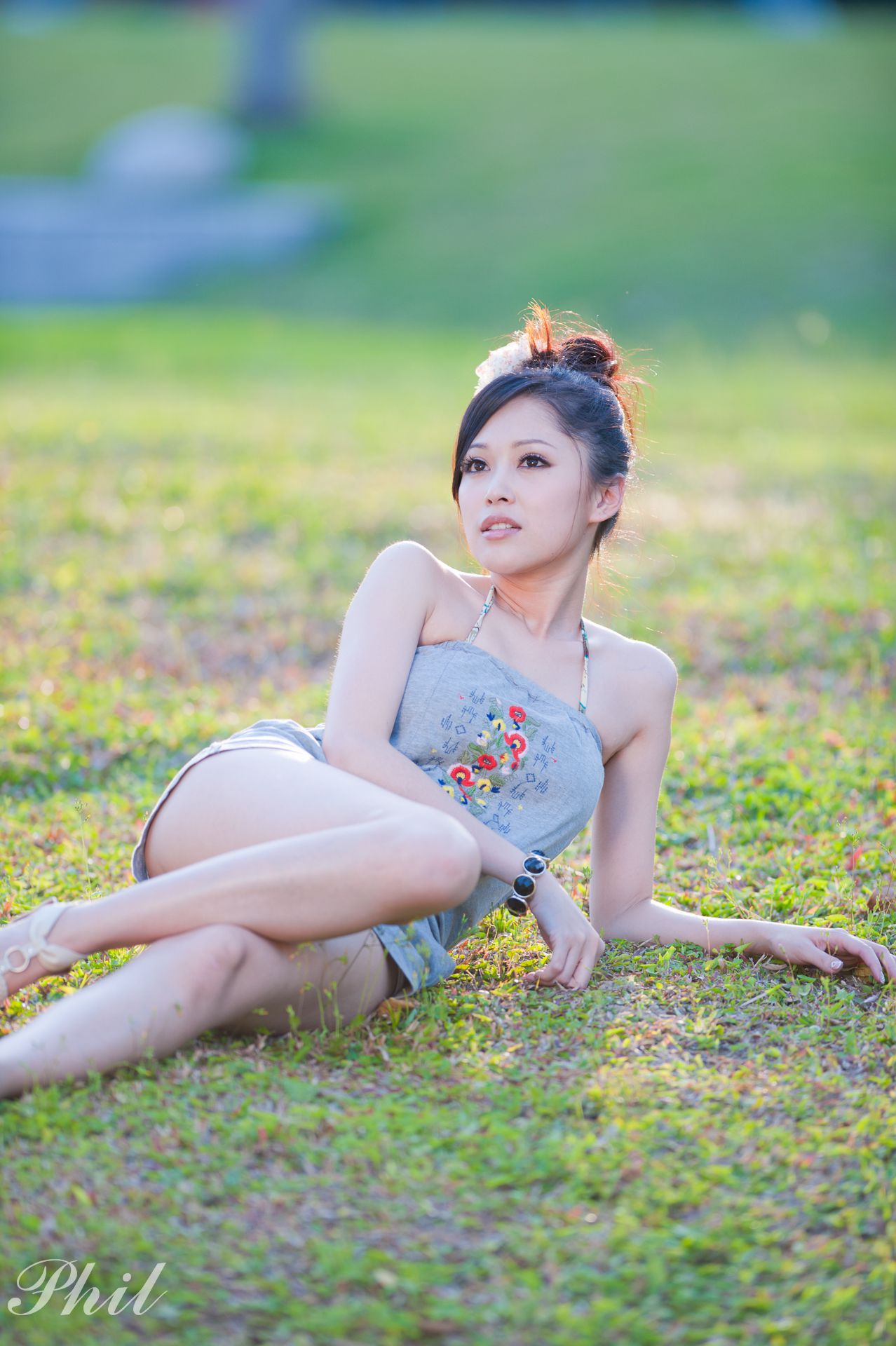 台湾女神Avy杜可薇《吊带短裤系列》小清新唯美外拍