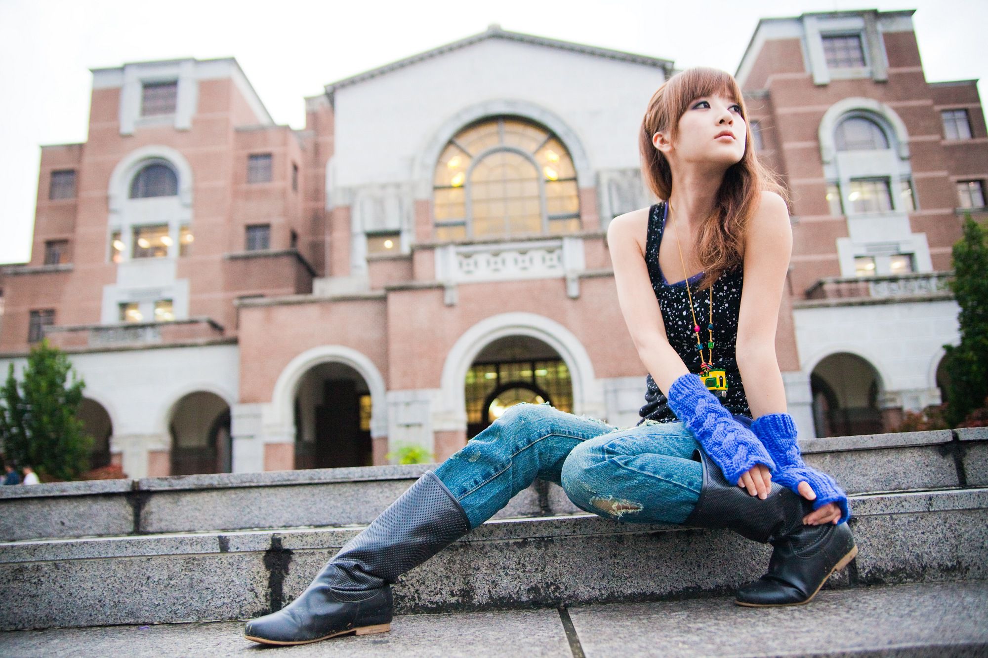 果子Mikako、Minako《台大外拍》第1部