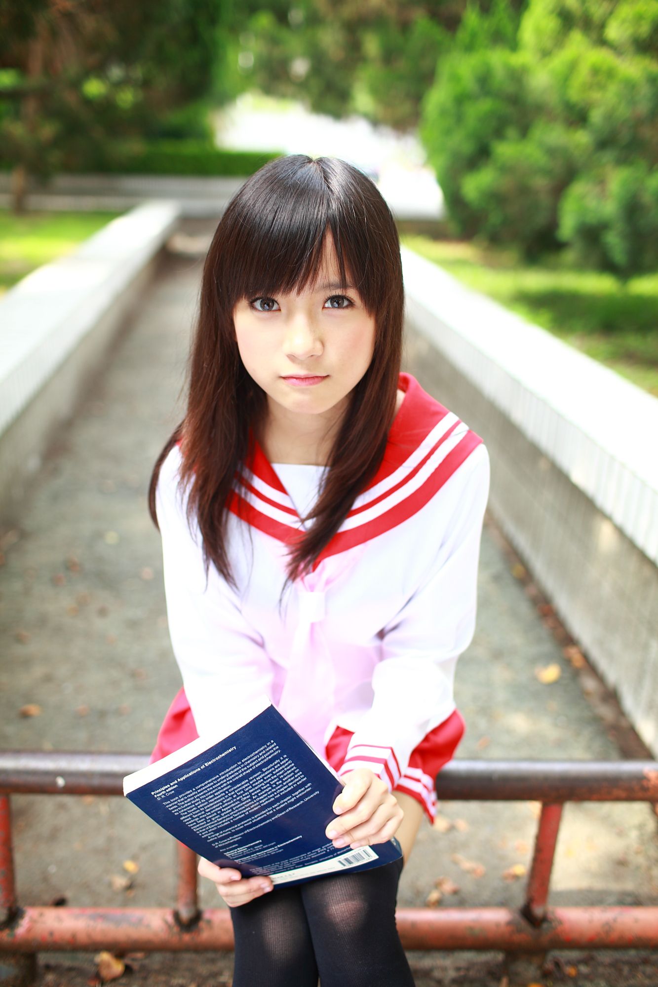 台湾美少女小敬/虞成敬《4套小清新外拍图片》写真合集