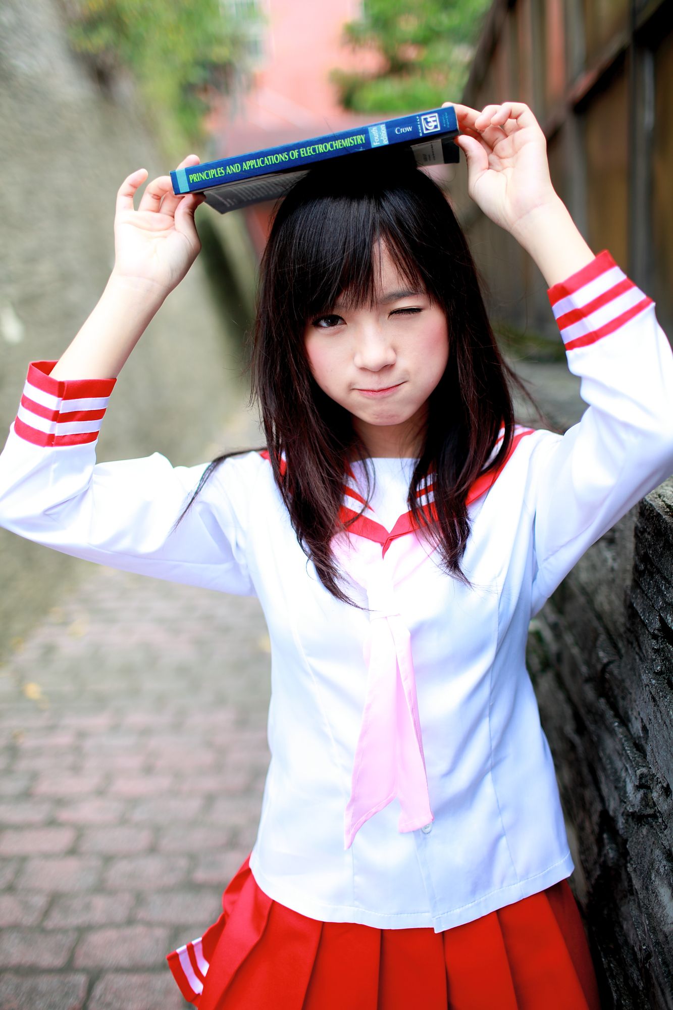 台湾美少女小敬/虞成敬《4套小清新外拍图片》写真合集