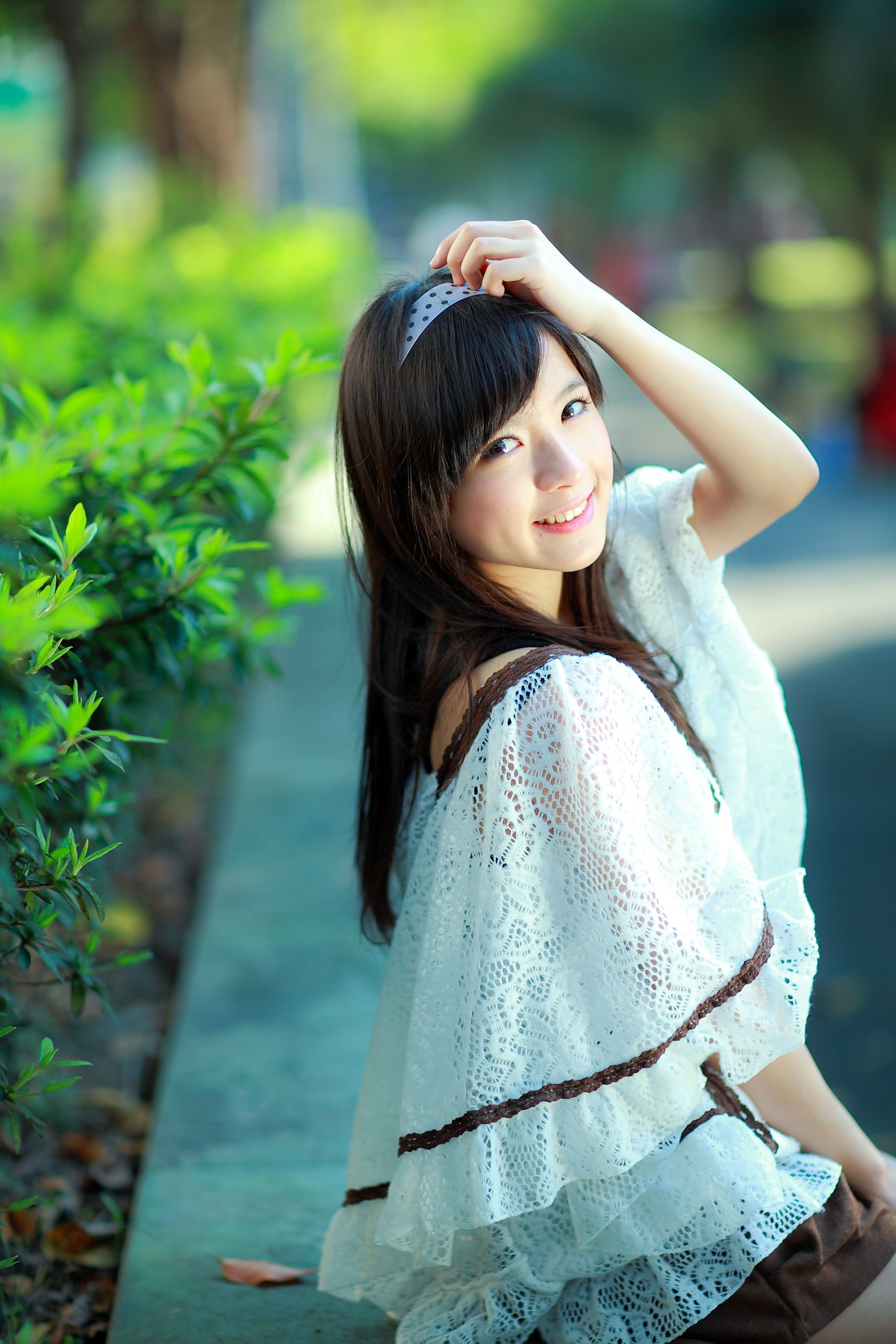 台湾美少女小敬/虞成敬《4套小清新外拍图片》写真合集