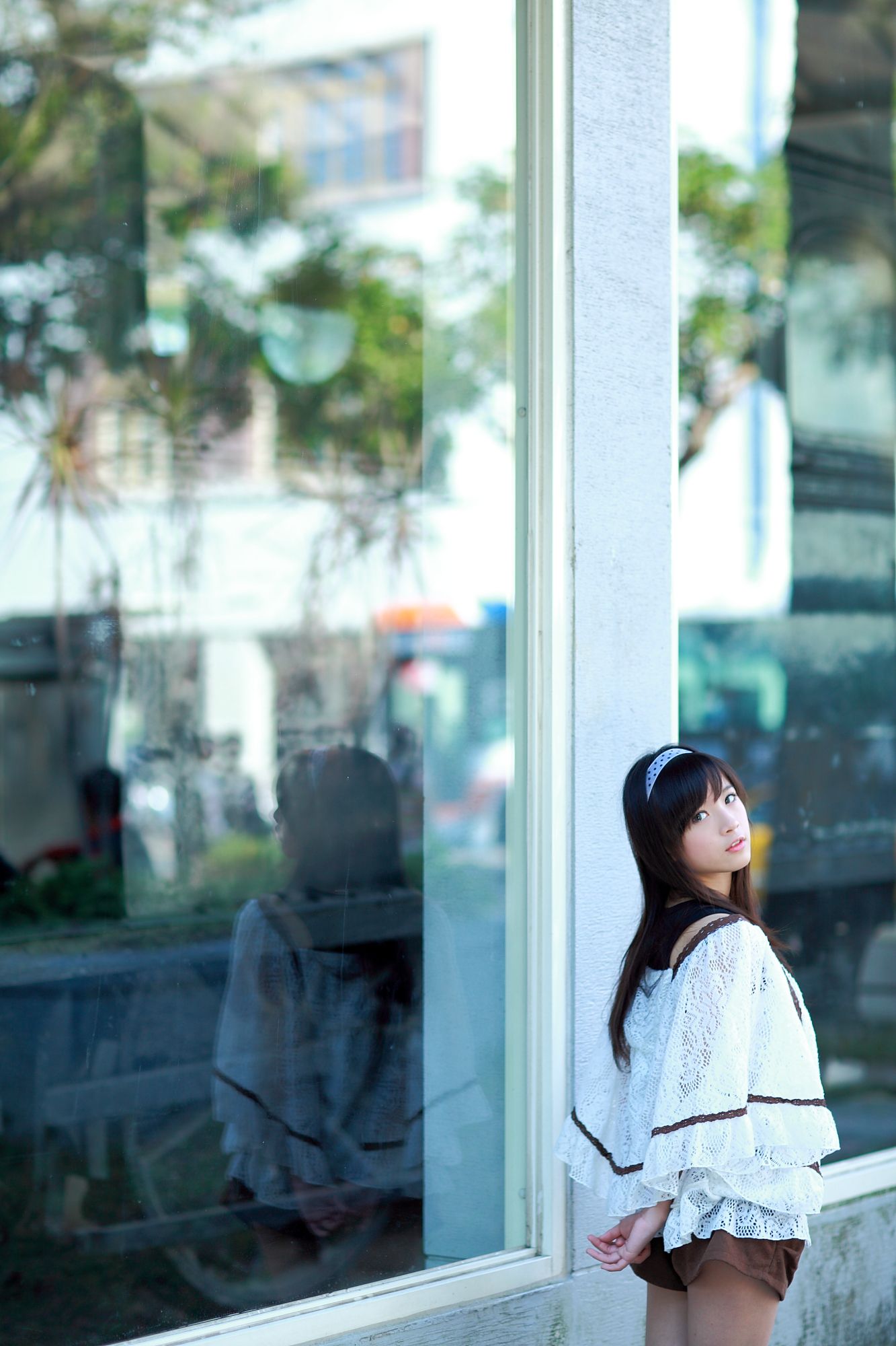 台湾美少女小敬/虞成敬《4套小清新外拍图片》写真合集