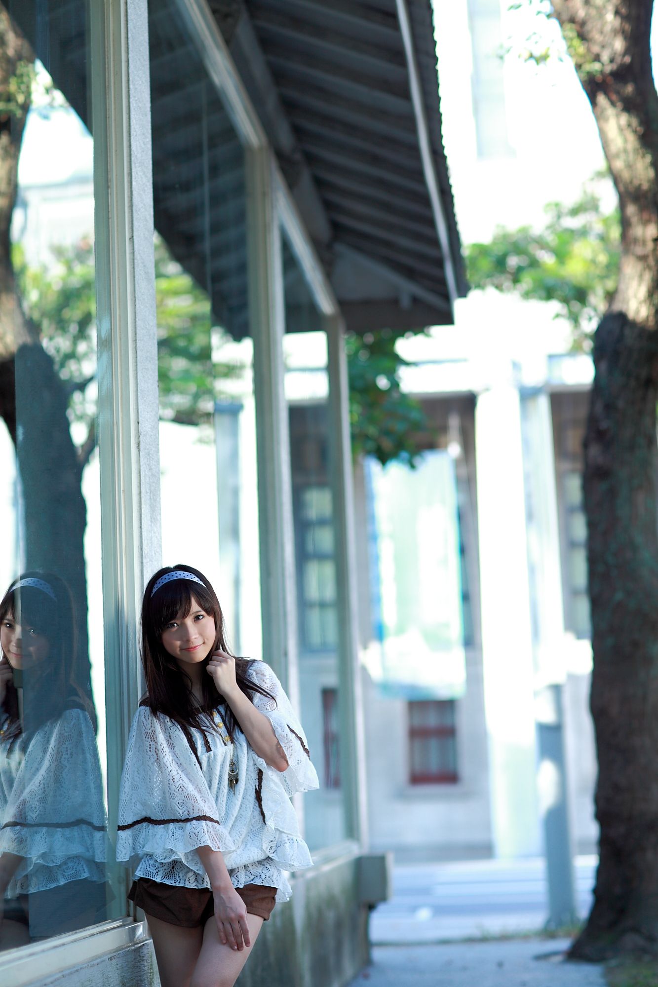 台湾美少女小敬/虞成敬《4套小清新外拍图片》写真合集