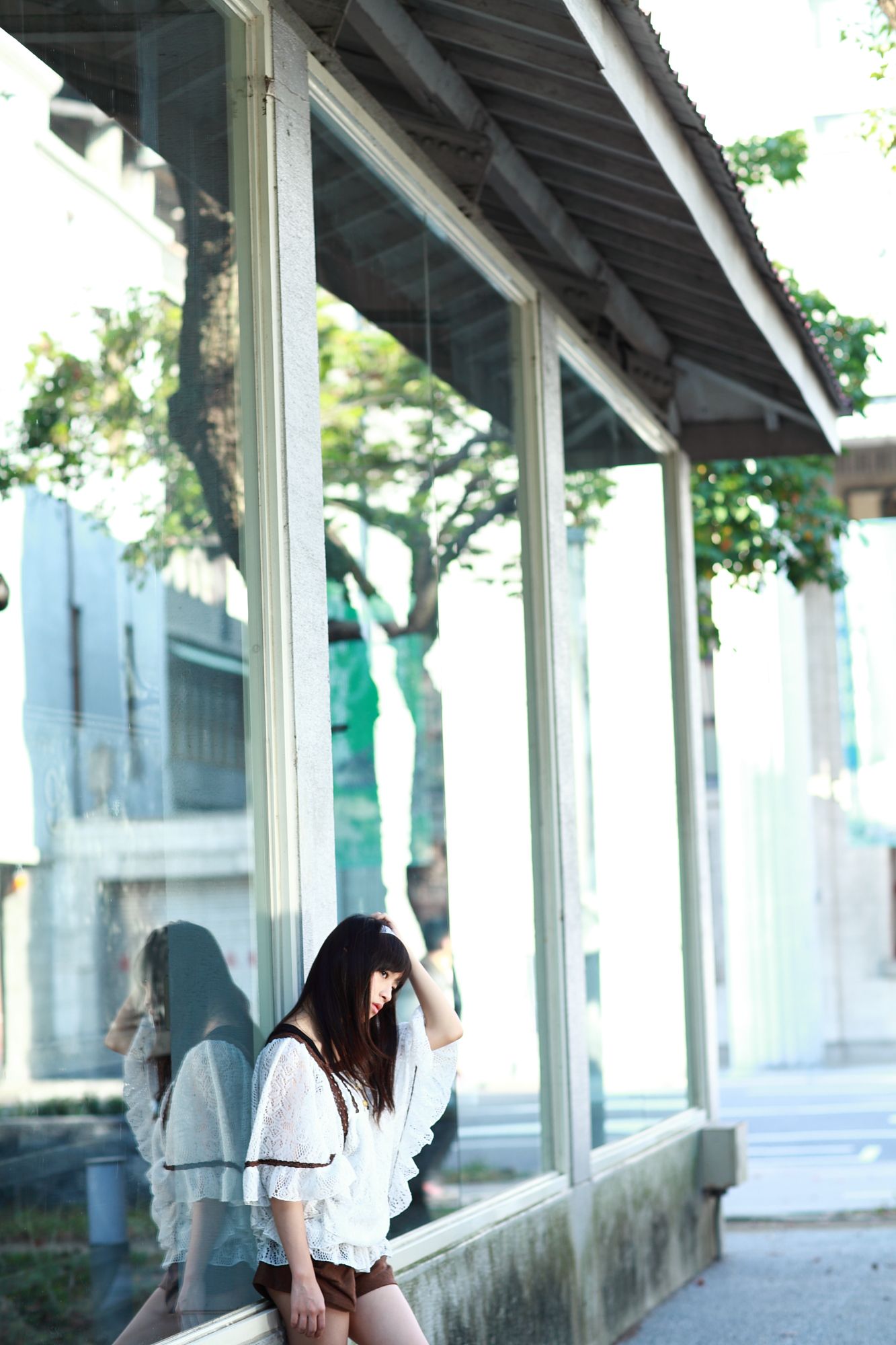 台湾美少女小敬/虞成敬《4套小清新外拍图片》写真合集