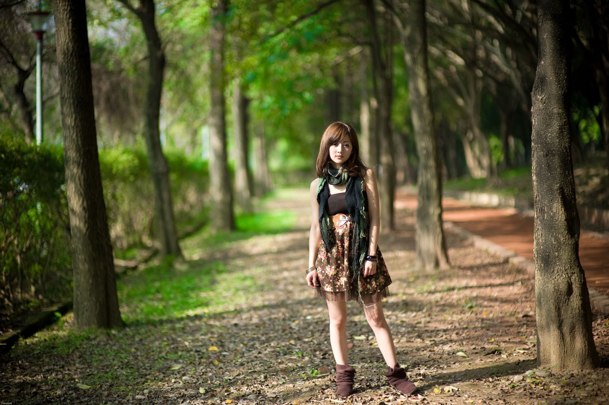 果子MM/张凯洁《四四南村+大安森林公園外拍》