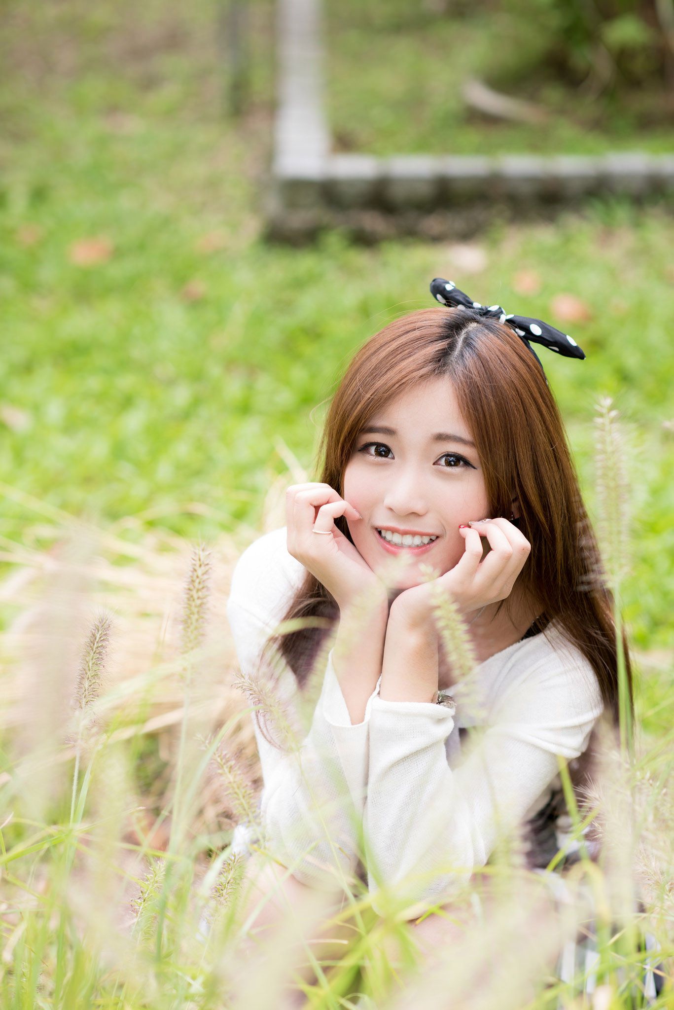宅男女神张楚珊《外拍甜美蝴蝶节妹子》