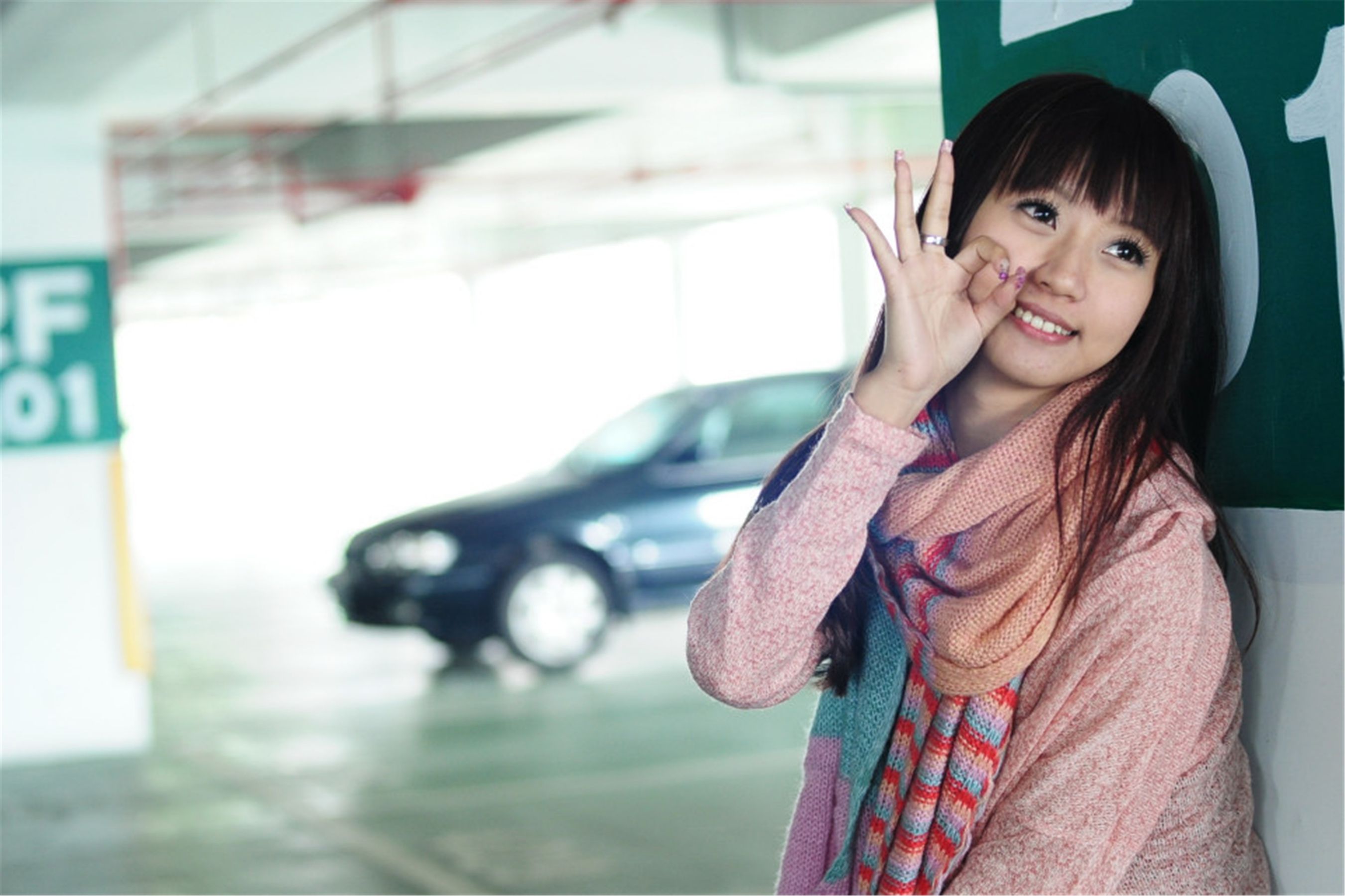 台湾妹子希希《可爱街拍图片》写真合集
