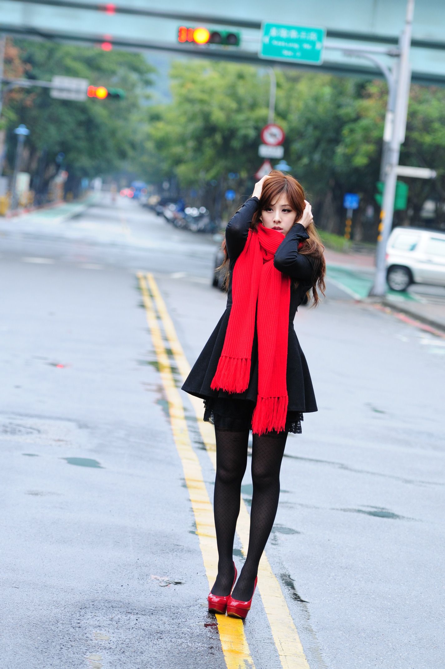 台湾正妹小米Kate su《小清新外拍图片》写真合集