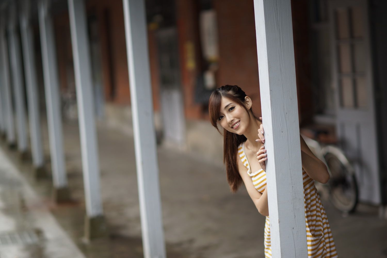 Kila晶晶/金允乔《校园美拍系列图片》写真合集