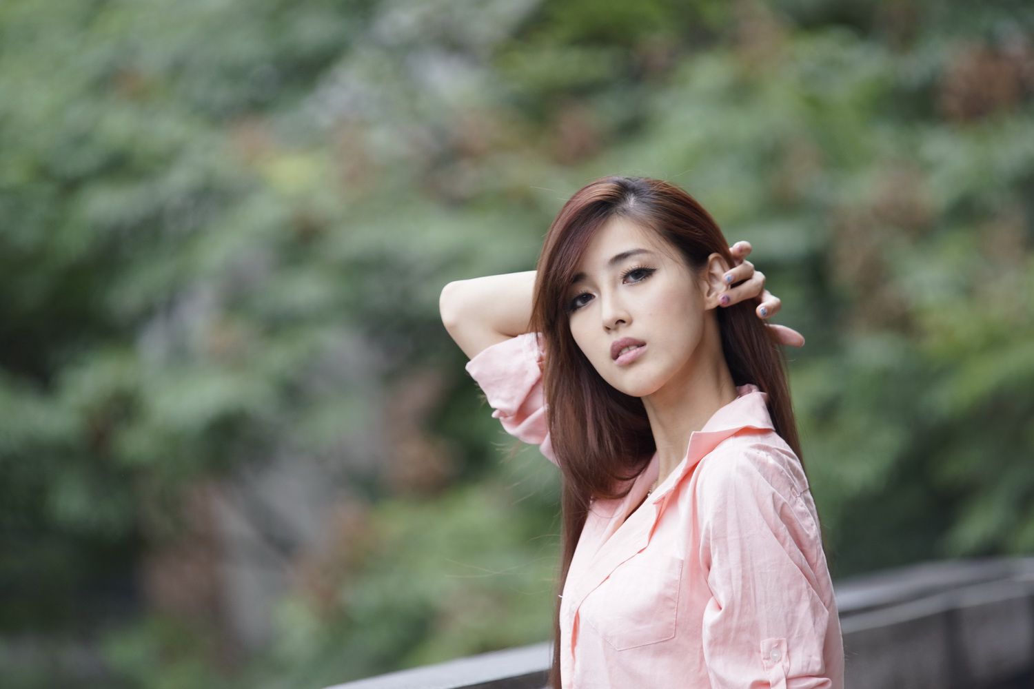 Kila晶晶/金允乔《校园美拍系列图片》写真合集