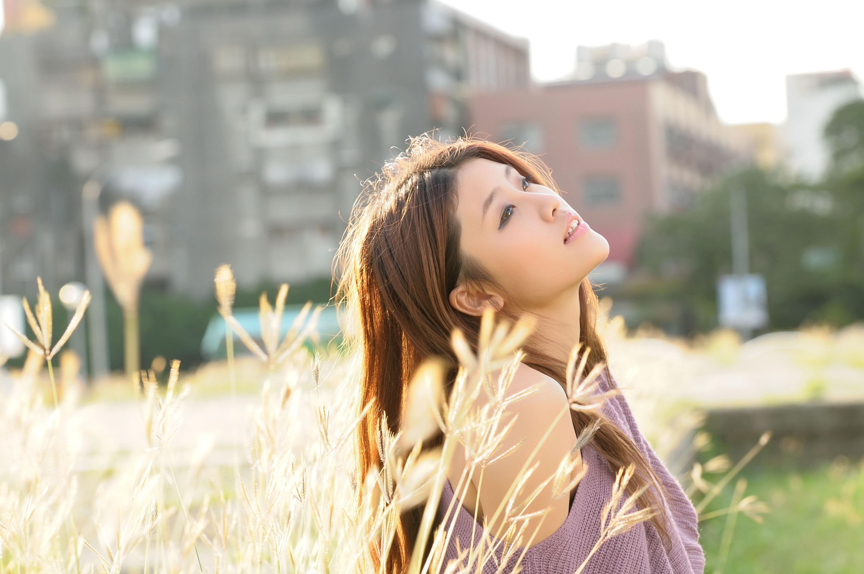 林真亦Yuna《小清新甜美外拍图片》写真合集