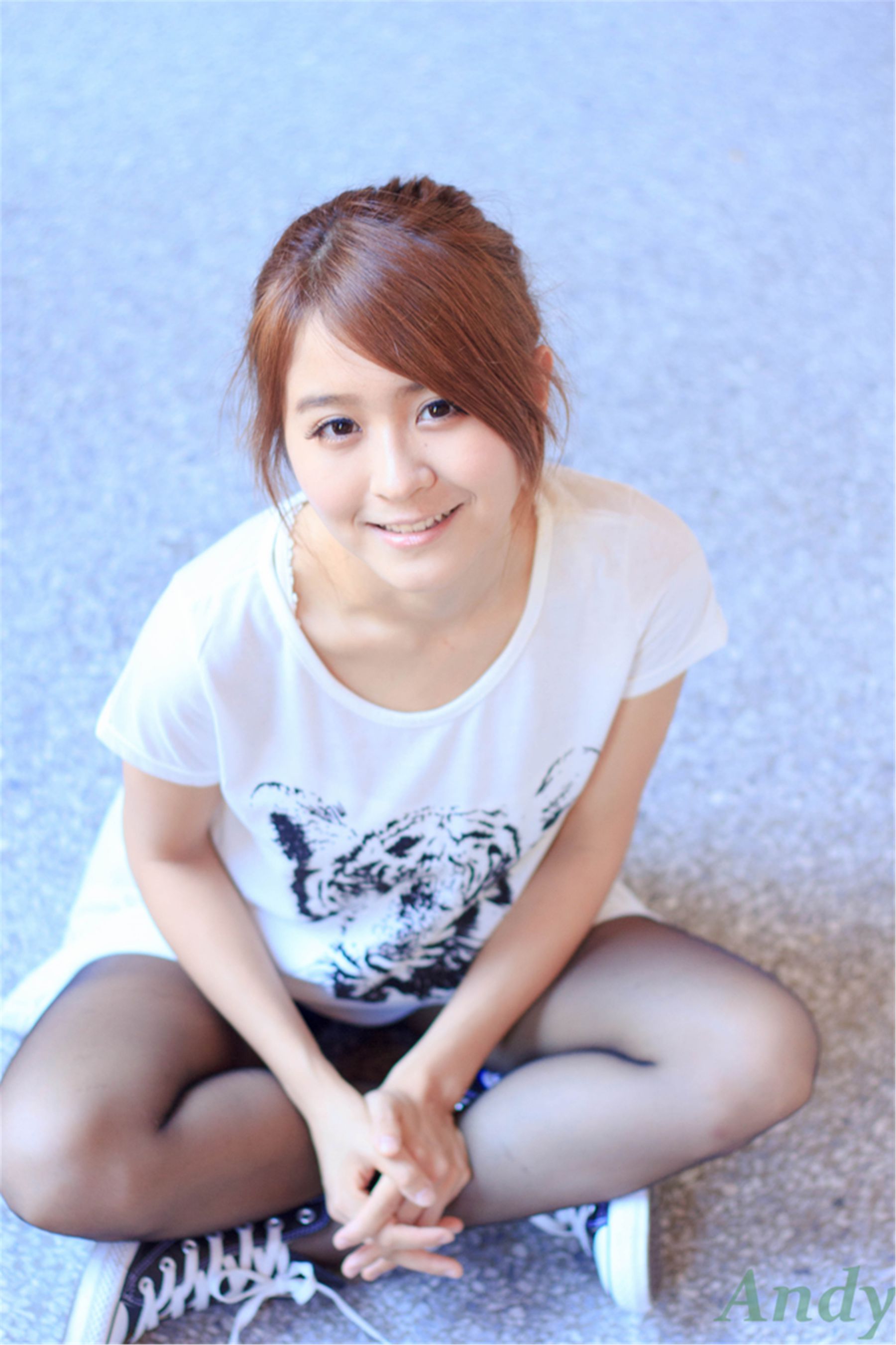 台湾美女模特圈圈/郭燕陵《校园时光》