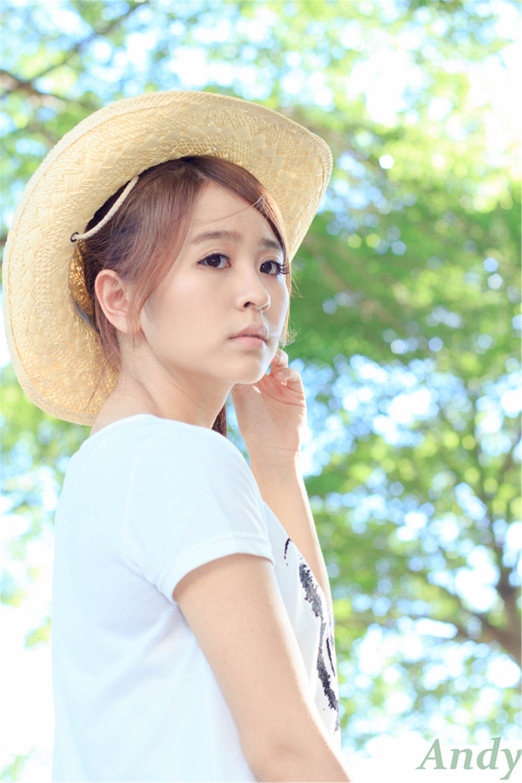 台湾美女模特圈圈/郭燕陵《校园时光》