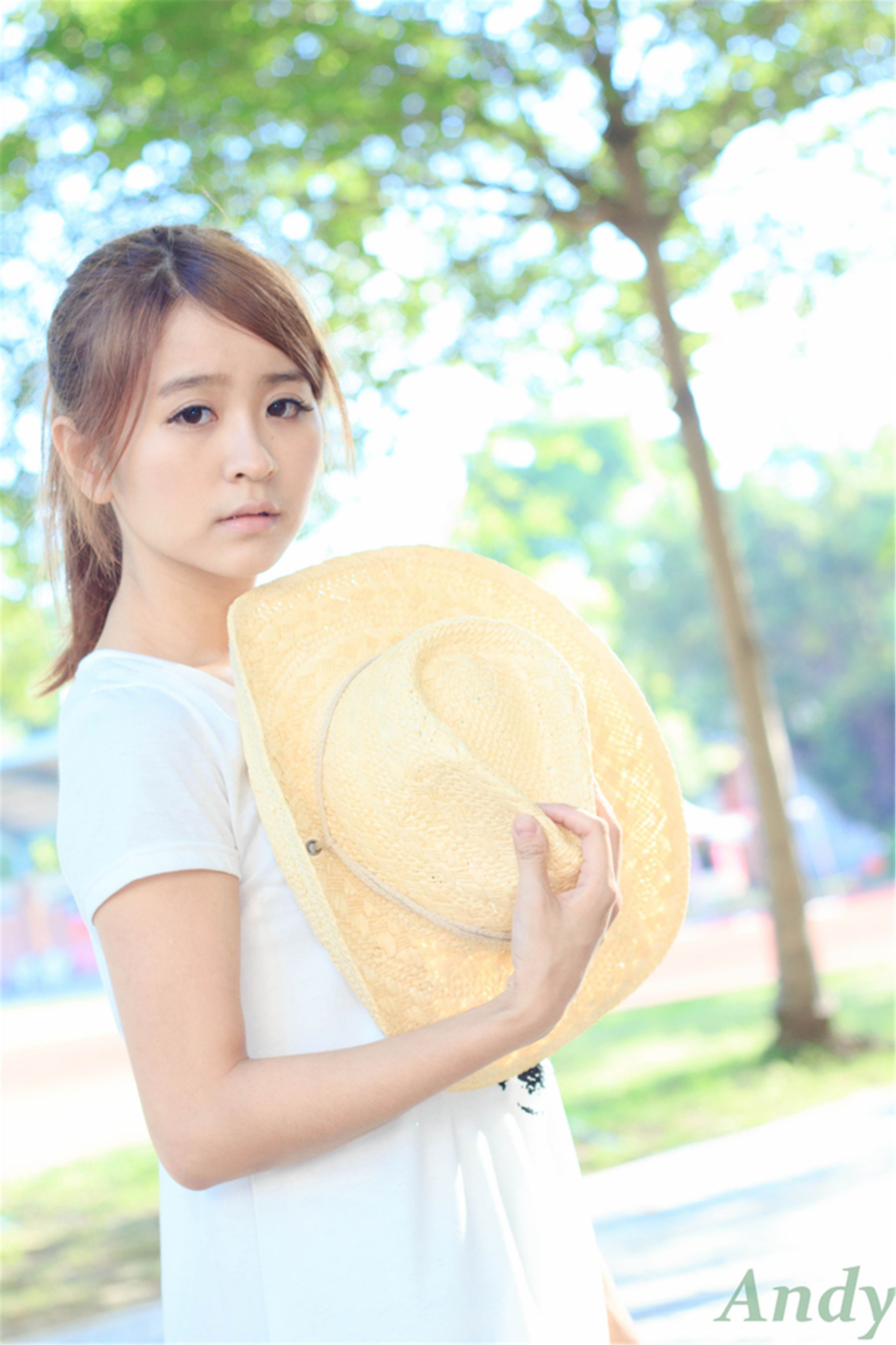 台湾美女模特圈圈/郭燕陵《校园时光》
