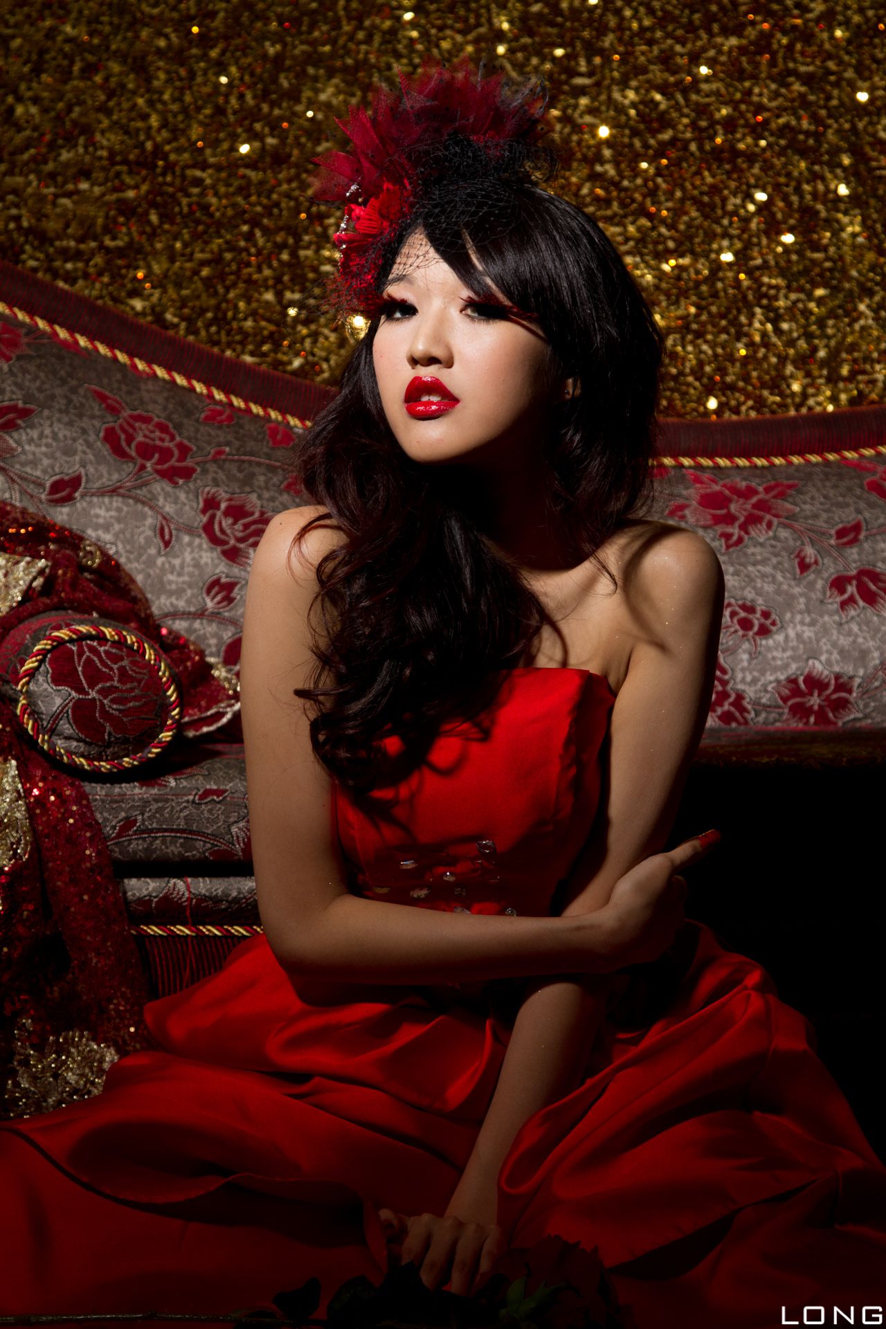 陈玮廷/腿模Jill《婚紗之紅》