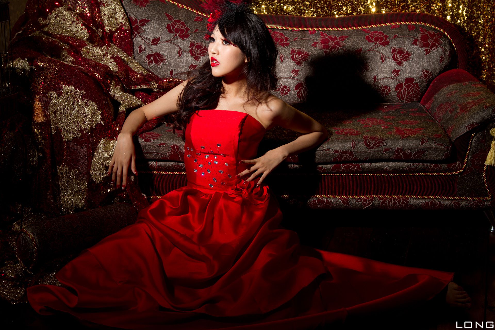 陈玮廷/腿模Jill《婚紗之紅》