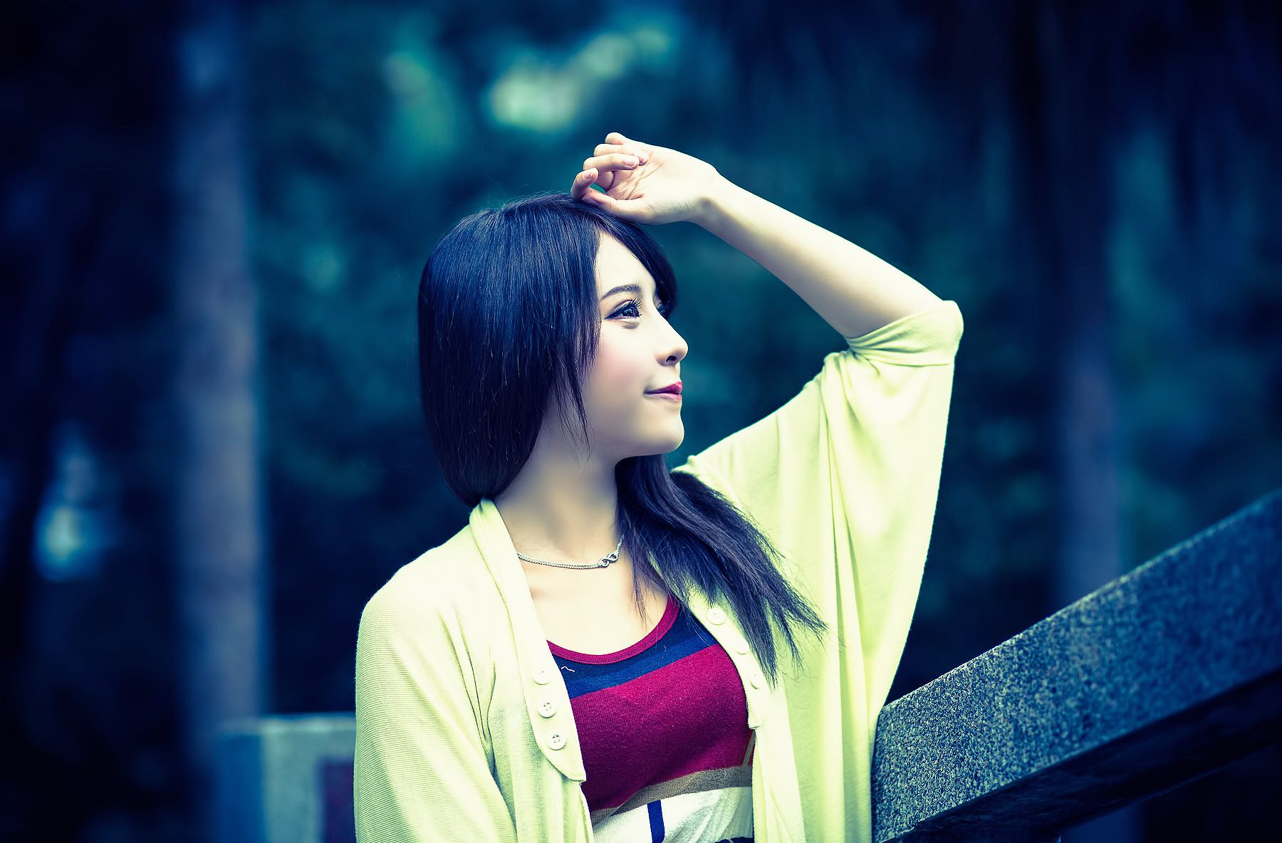台湾女神张齐郡JULIE《踏青》
