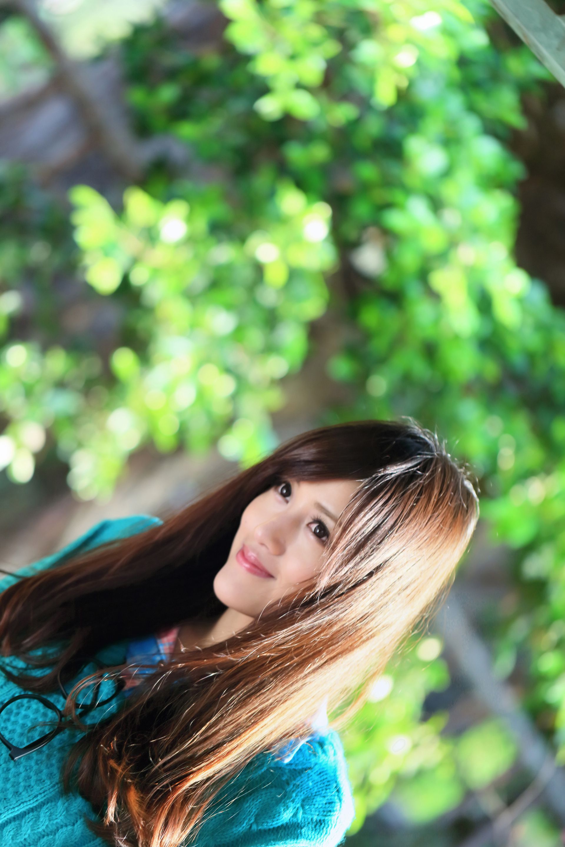 台湾美女鐘幸村/梁以辰《雙溪公園外拍》