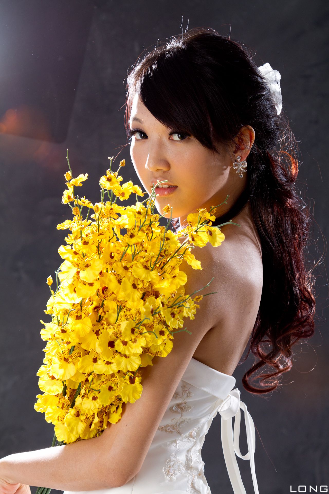 台湾美女模特陈玮廷Jill《婚紗之白》