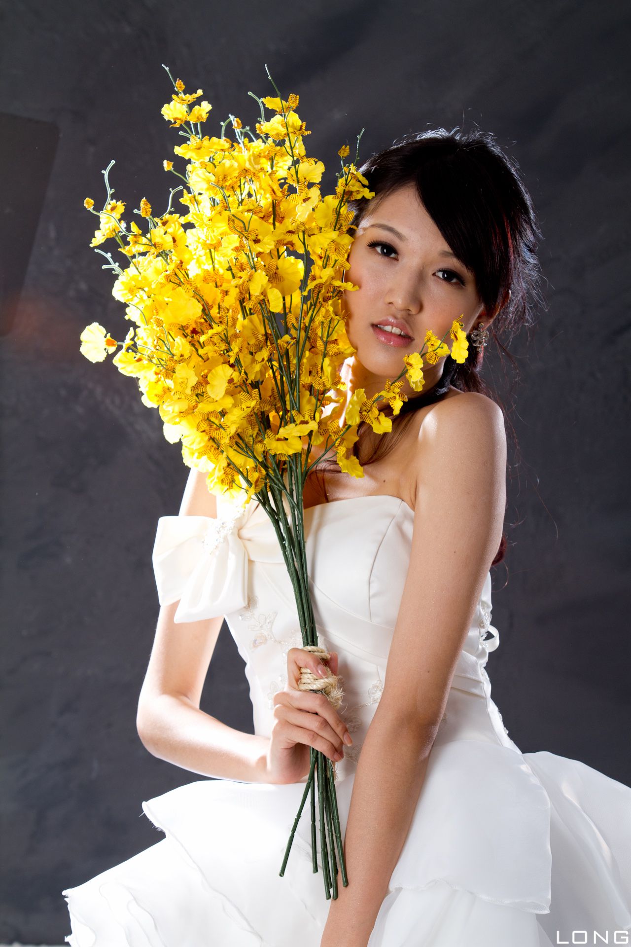 台湾美女模特陈玮廷Jill《婚紗之白》