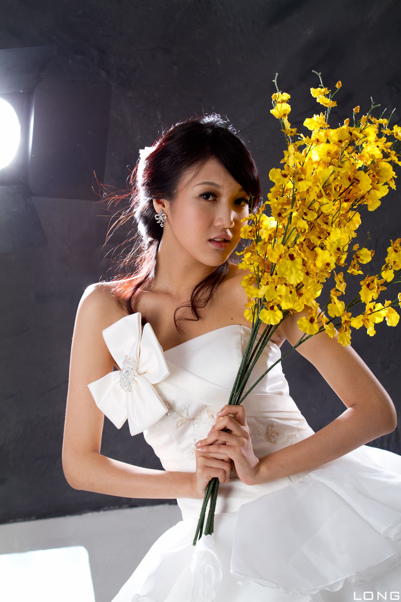 台湾美女模特陈玮廷Jill《婚紗之白》
