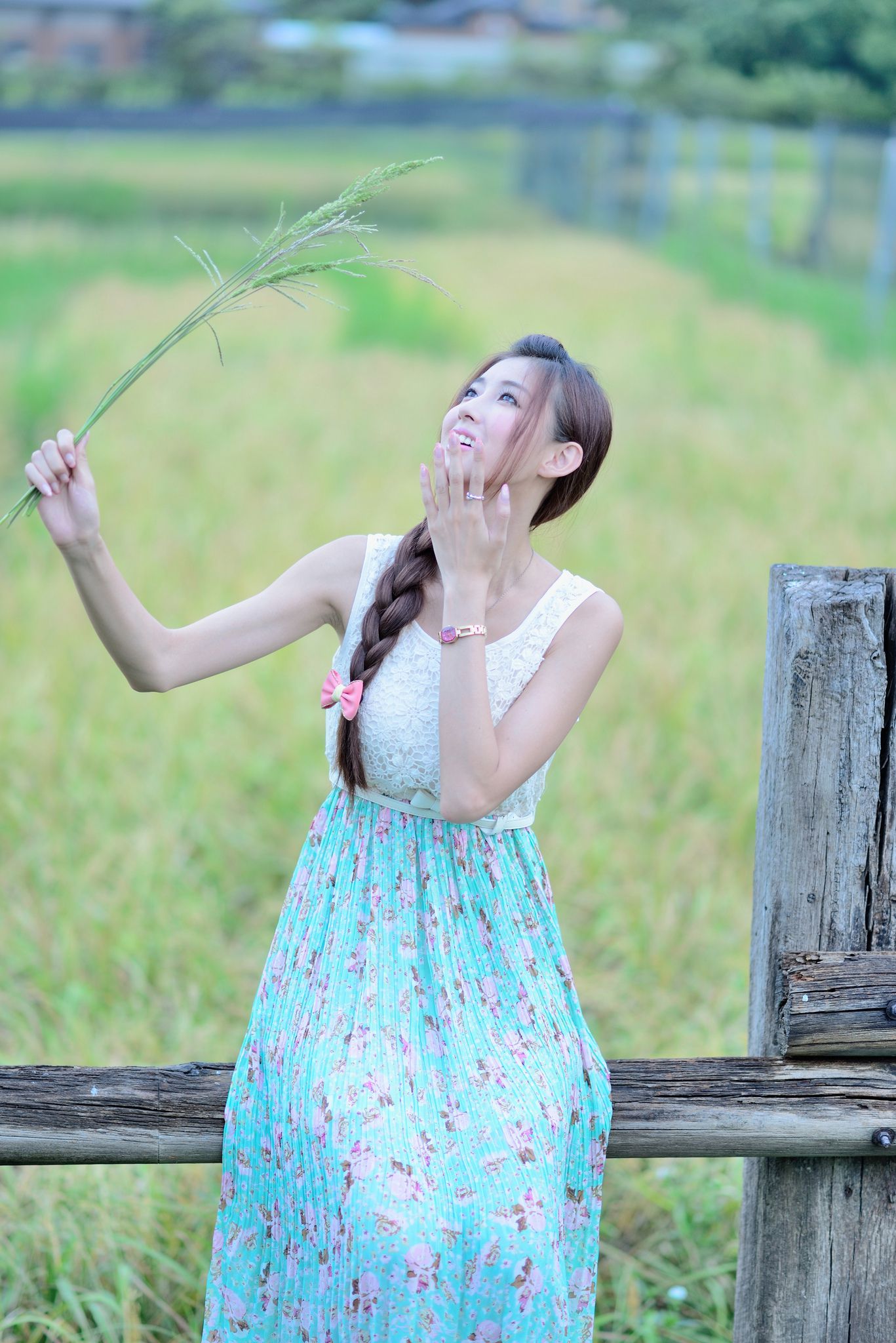 Kila晶晶/金允乔《小清新唯美长裙》外拍