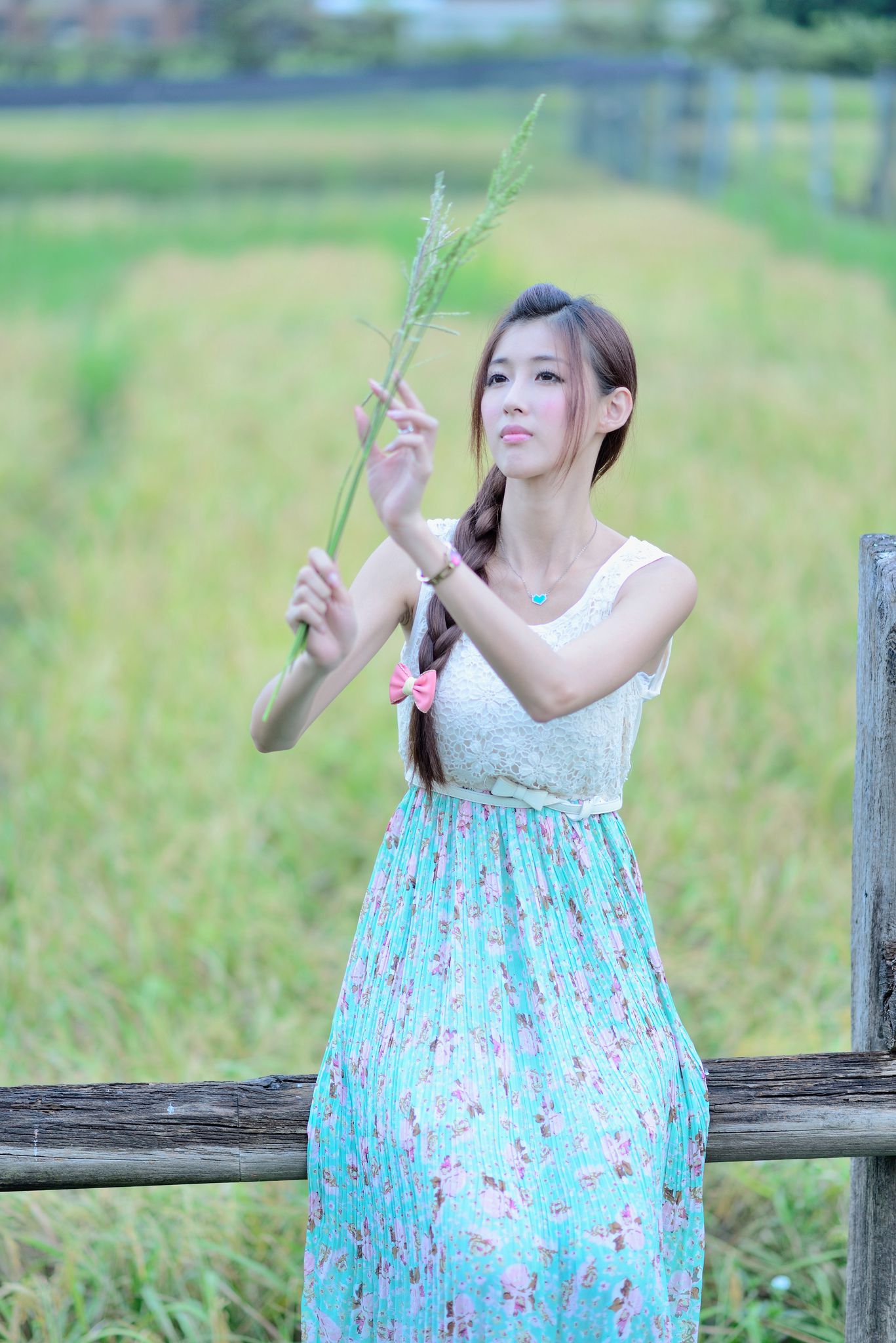Kila晶晶/金允乔《小清新唯美长裙》外拍