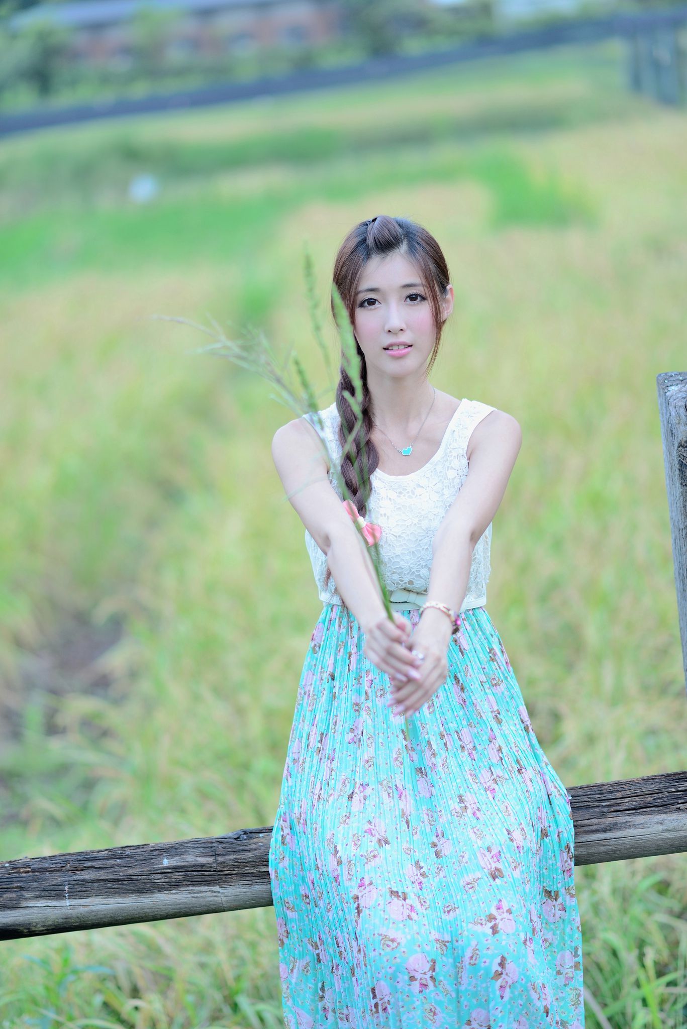Kila晶晶/金允乔《小清新唯美长裙》外拍