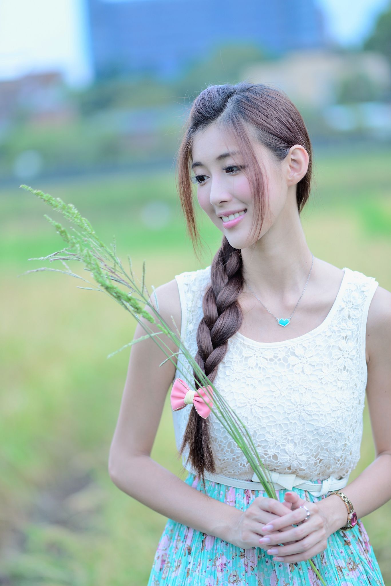 Kila晶晶/金允乔《小清新唯美长裙》外拍