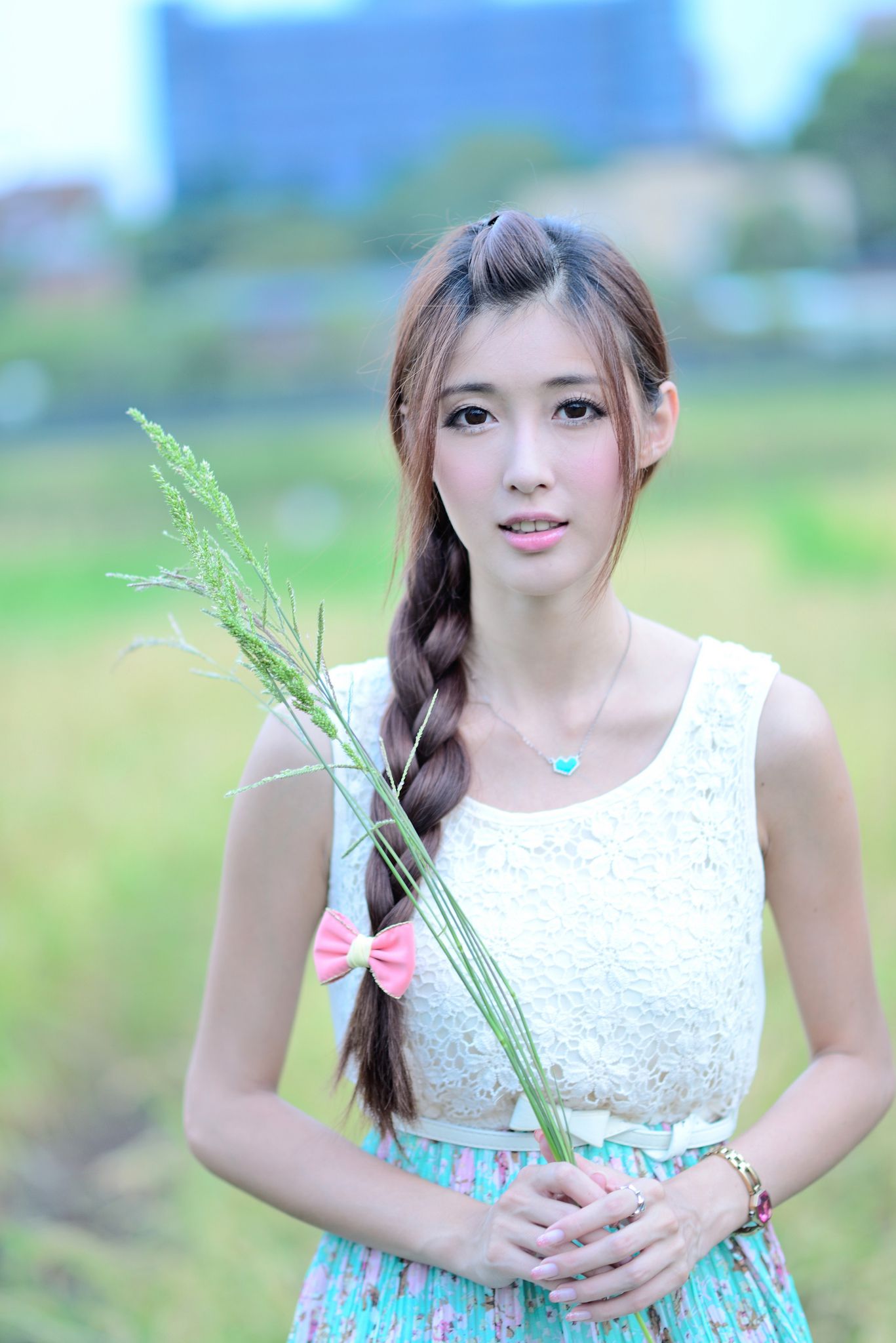 Kila晶晶/金允乔《小清新唯美长裙》外拍