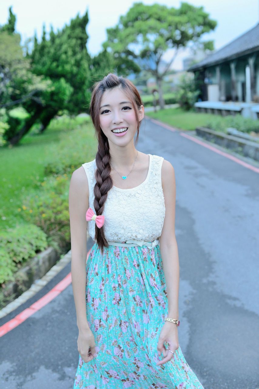 Kila晶晶/金允乔《小清新唯美长裙》外拍