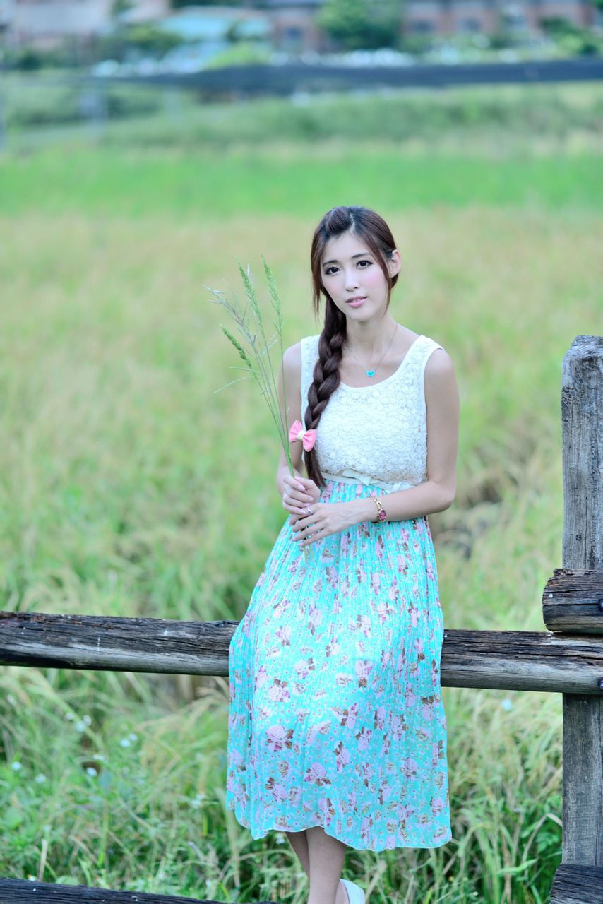 Kila晶晶/金允乔《小清新唯美长裙》外拍