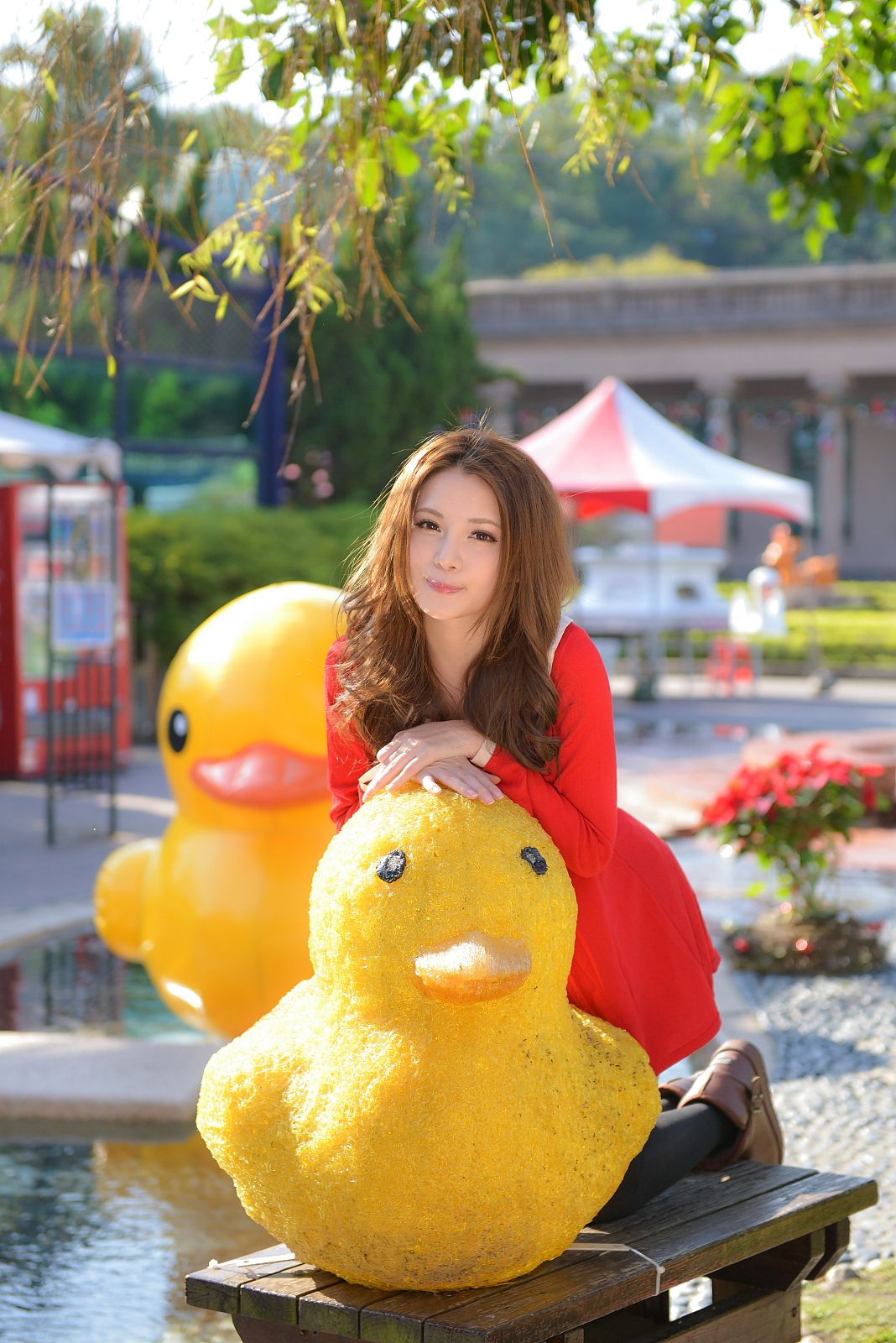 台湾正妹许睿瑜《黑涩会美眉外拍图片》写真合集