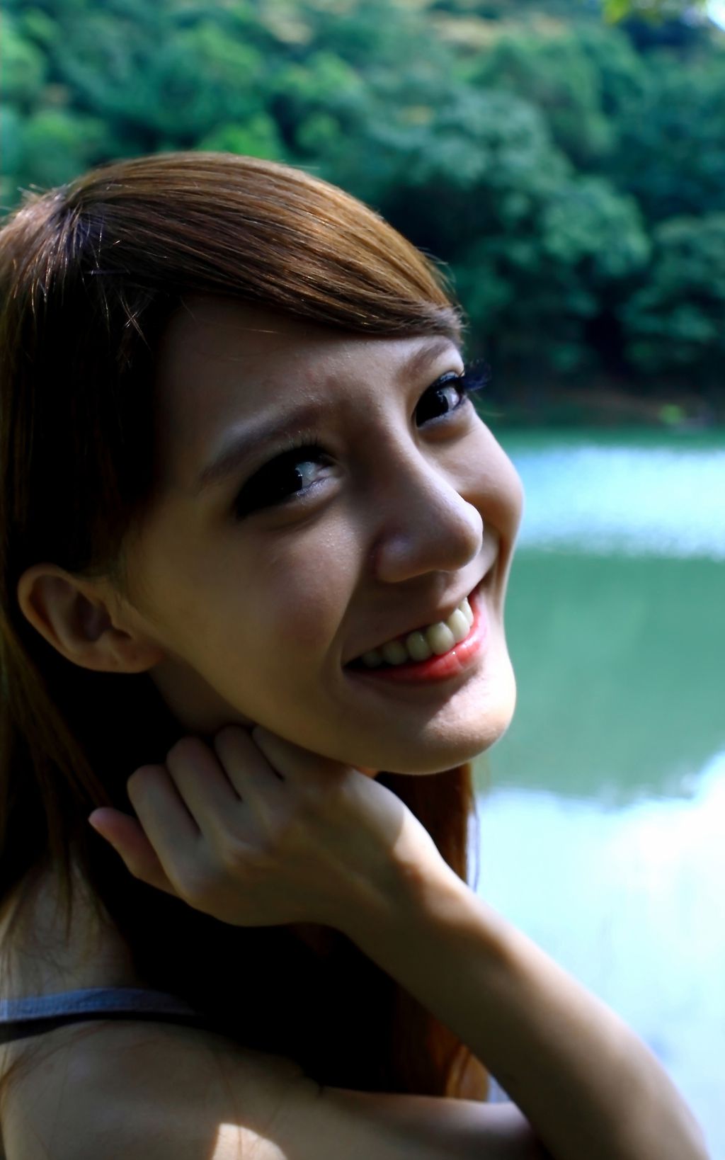台湾正妹柠檬《清新甜美外拍图片》写真合集