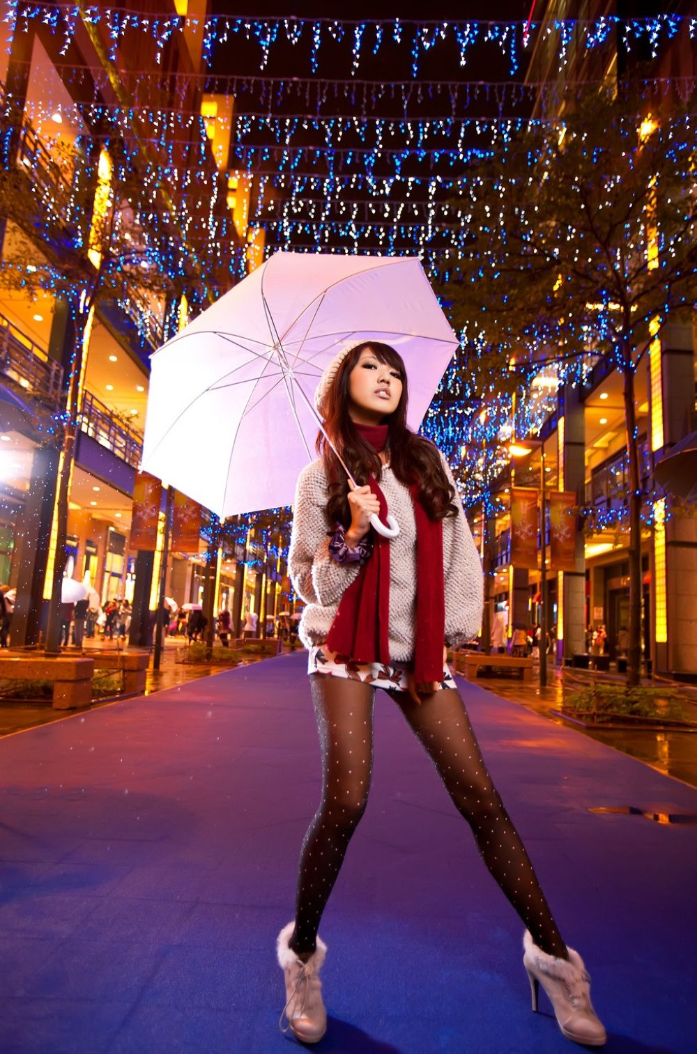 台湾模特Jill/陈玮廷《西門町的夜》