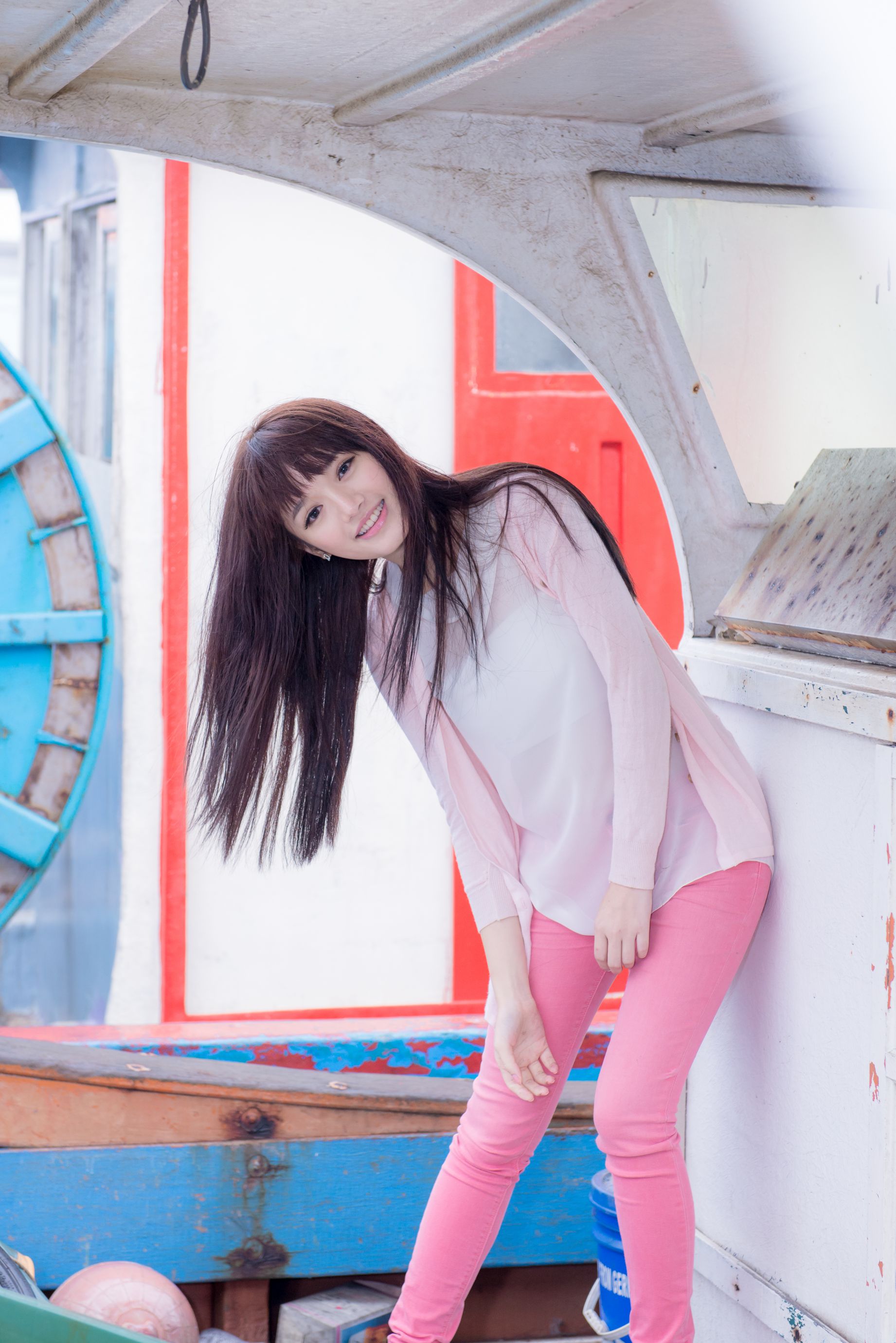 台湾美女林岗怡Didy《粉色少女》
