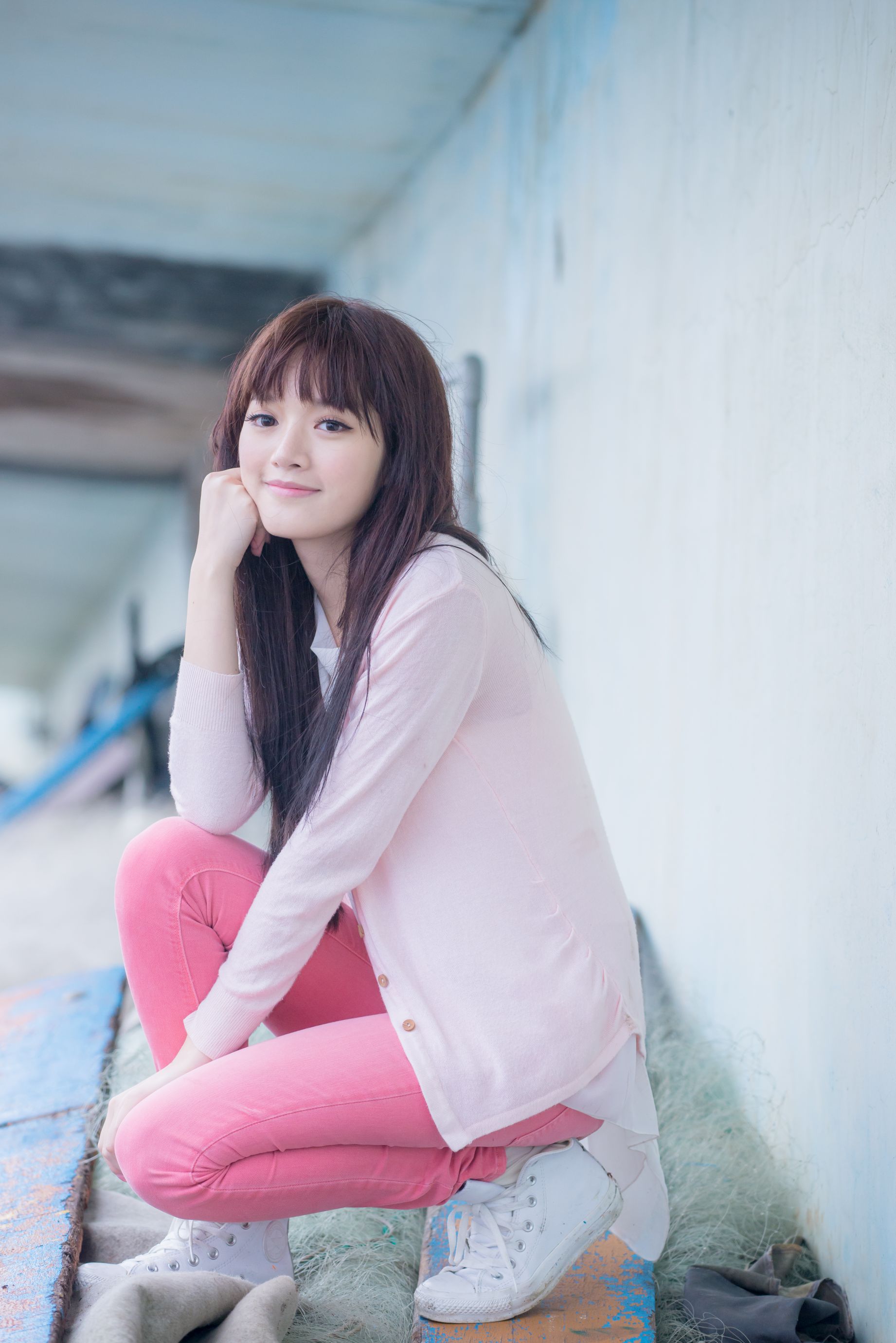 台湾美女林岗怡Didy《粉色少女》