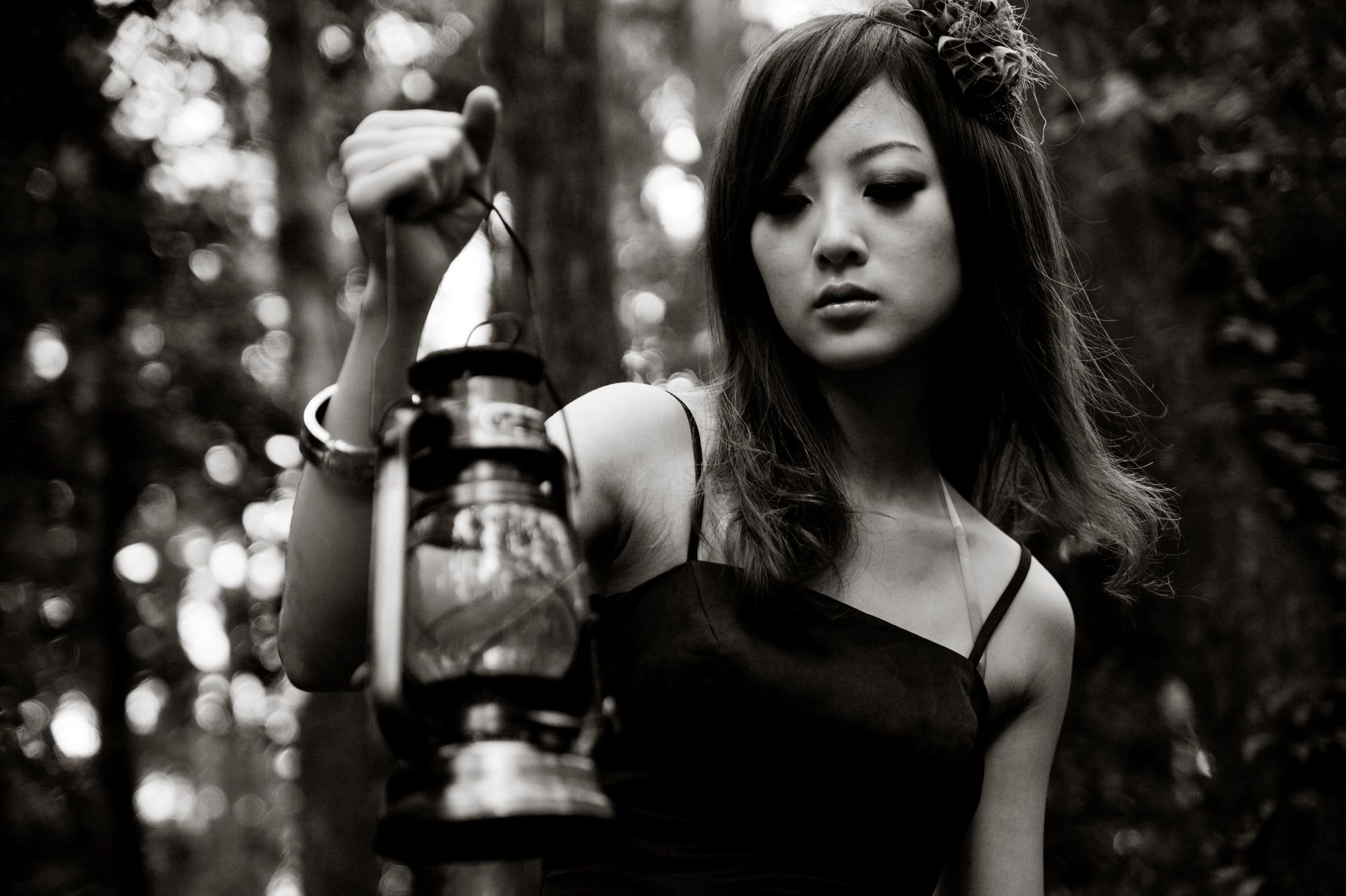 Mikako/张凯洁《白色圓舞曲x黑色執念》陽明山竹子湖外拍