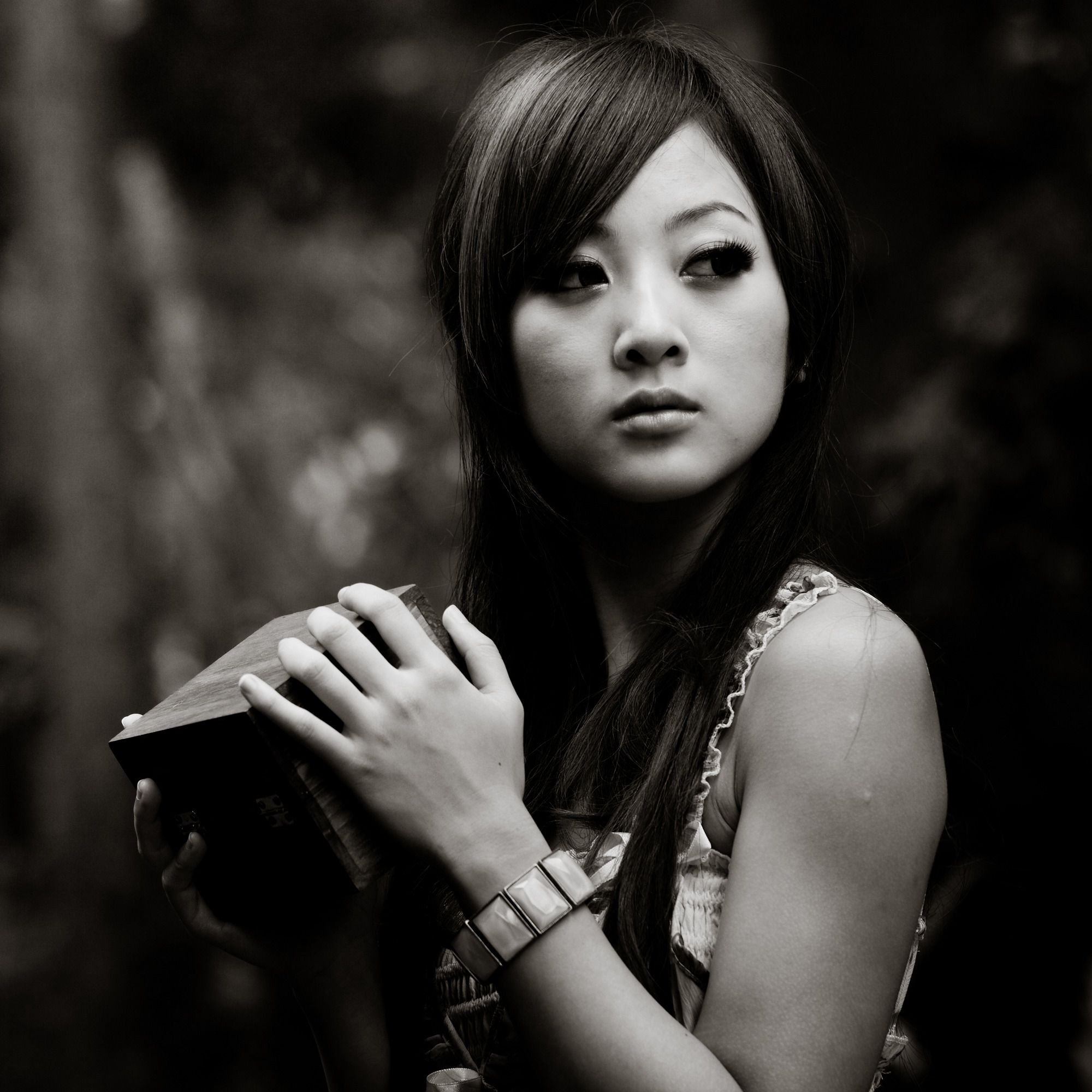 Mikako/张凯洁《白色圓舞曲x黑色執念》陽明山竹子湖外拍