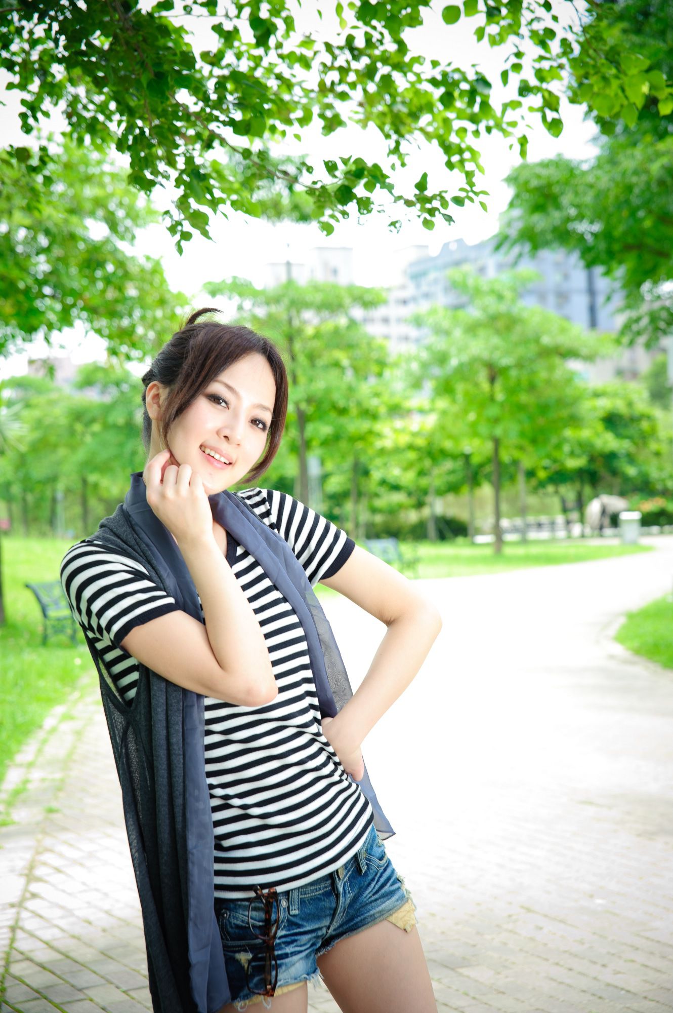 张允霏/果子MM《永和四號公園外拍》
