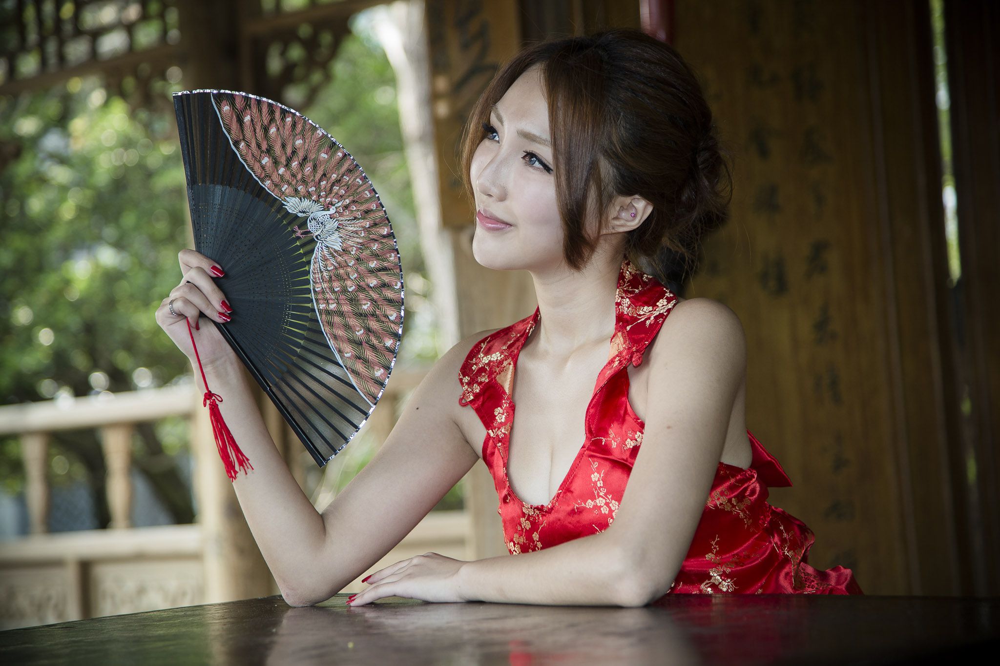台湾女神Syuan赵芸《至善園》外拍