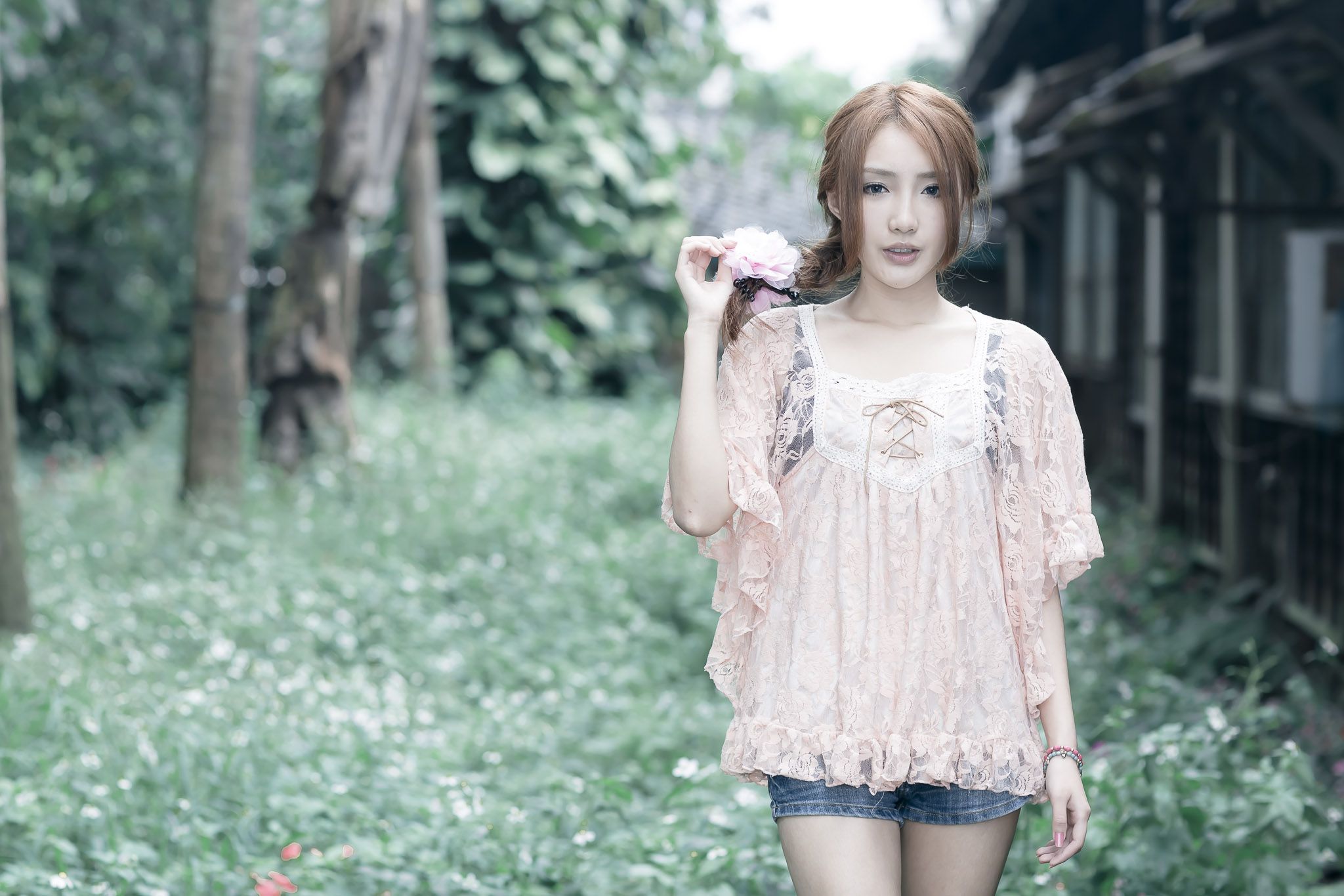 台湾女神Syuan赵芸《至善園》外拍