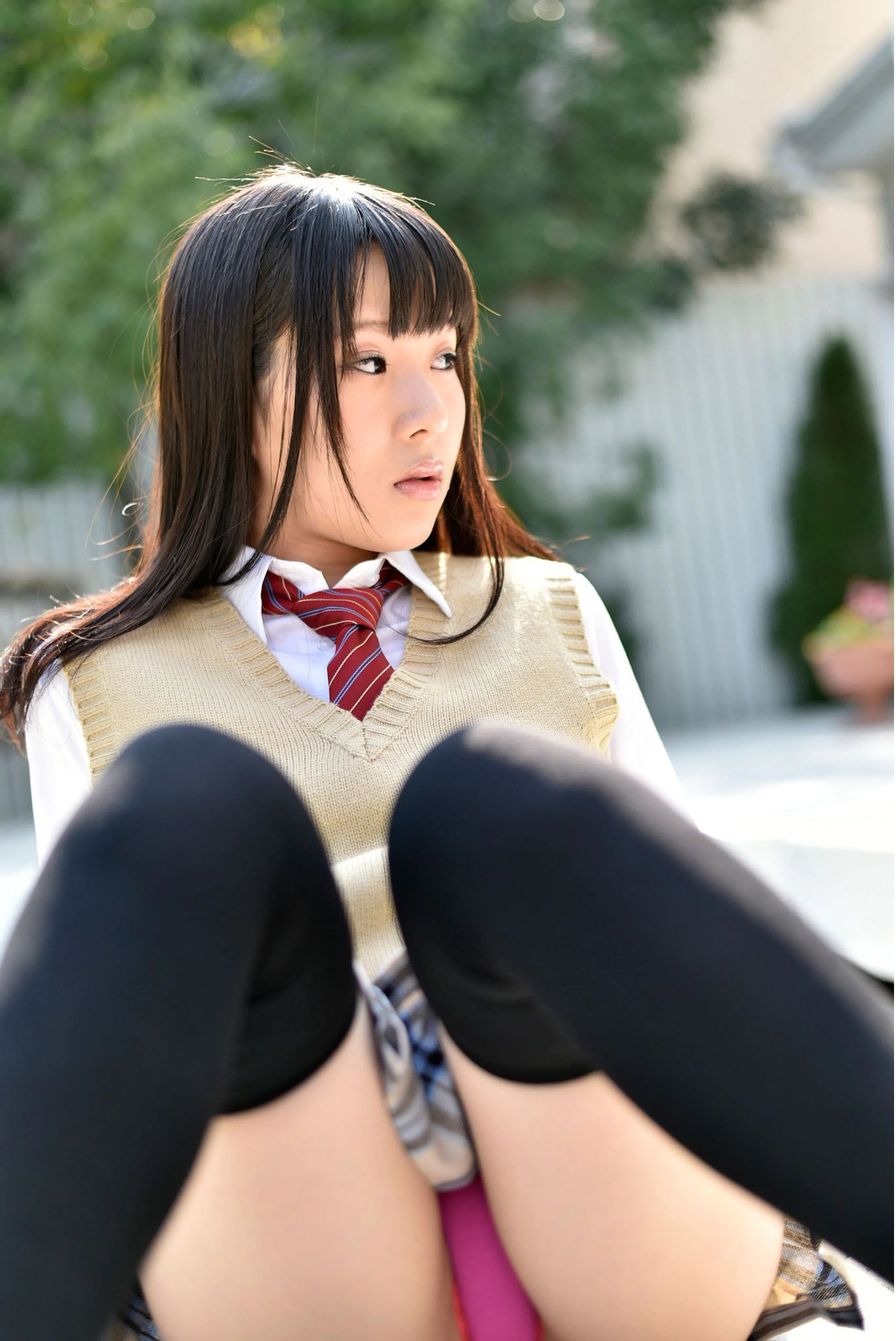 雨宮留菜 《女子校生 萌える絶対領域》 [PB]