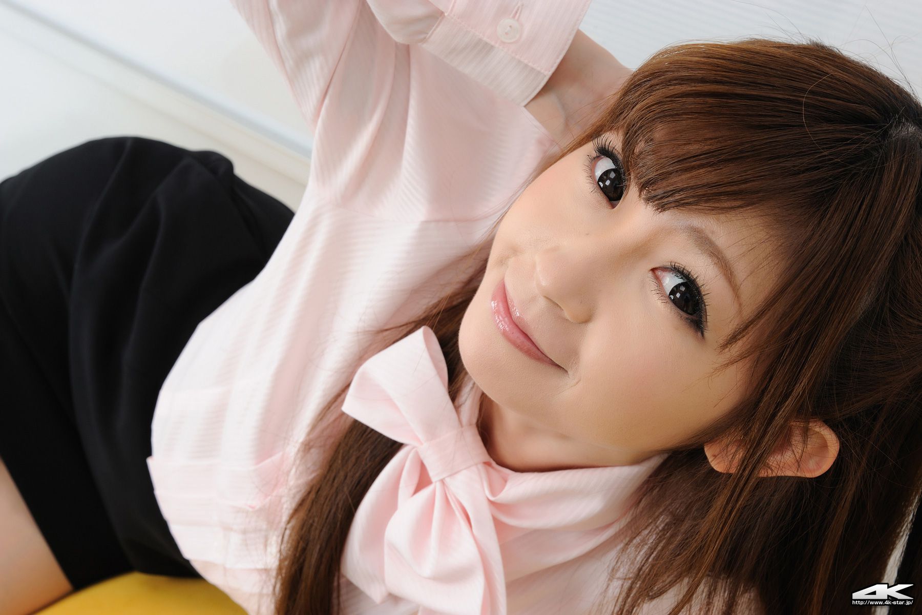 [4K-STAR] NO.00014 佐崎愛里 Office Lady 黑丝长筒袜