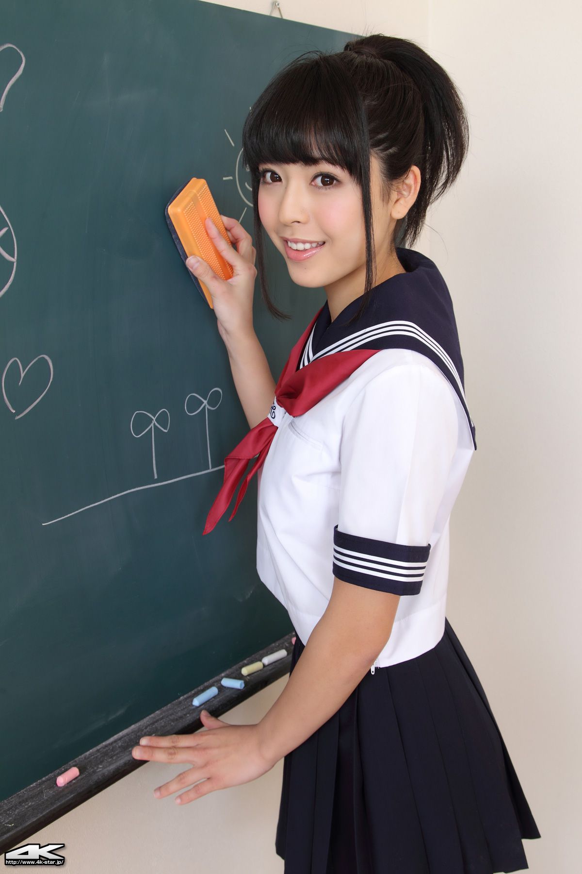 [4K-STAR] NO.00021 Sakura Sato 佐藤さくら Sailor Suit 水手服